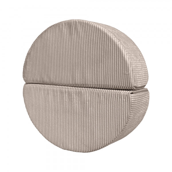 Repose-pieds / rocker pour canapé Pocket 60cm en Corduroy à larges côtes Aesthetic