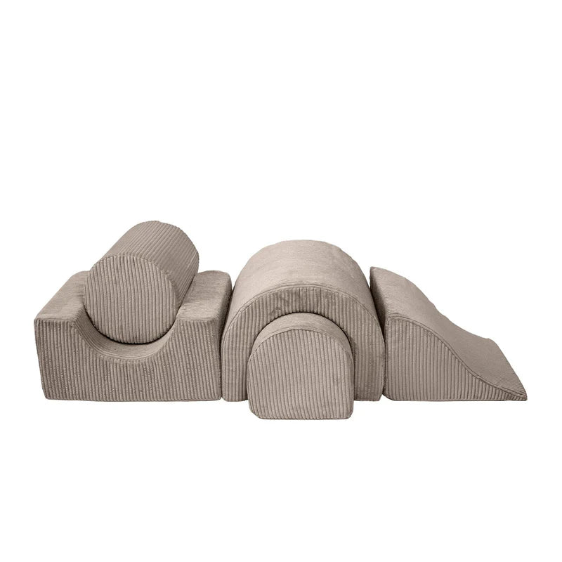 Parcours de motricité Oyo en velours Corduroy à larges côtes Aesthetic | 5 pièces