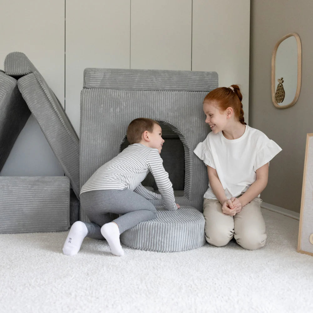Matelas Arche pour canapé de jeu modulable Premium 160cm en Corduroy à larges côtes Aesthetic