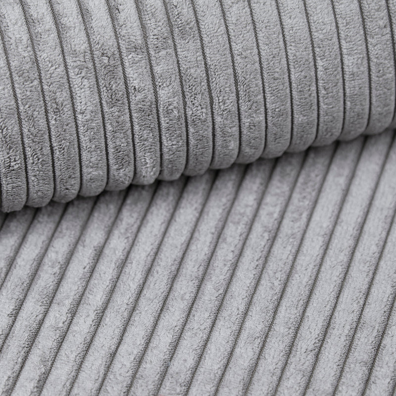 Canapé de jeu modulable Pocket 120cm en velours Corduroy à larges côtes Aesthetic | 4 Pièces