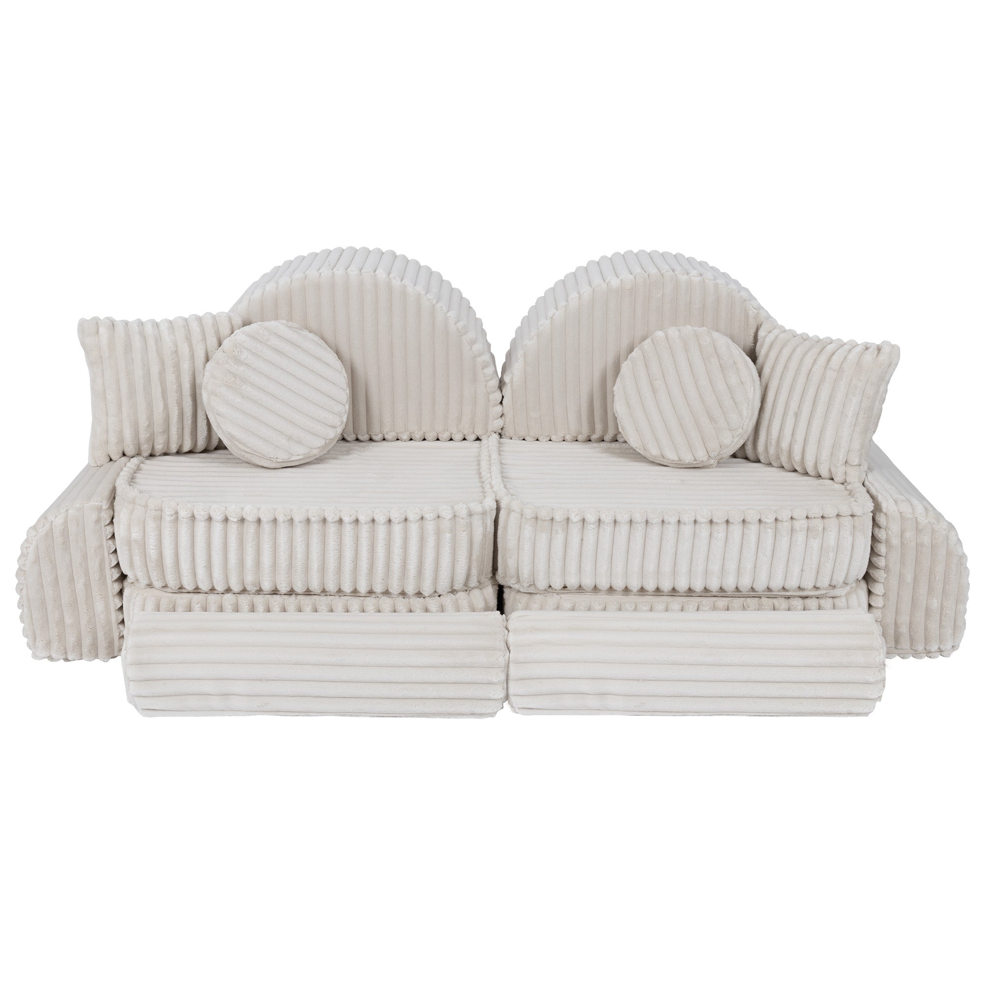 Meowbaby - Churros Sofa Max - Modular Kids Play Sofa Bed | 12 Pieces