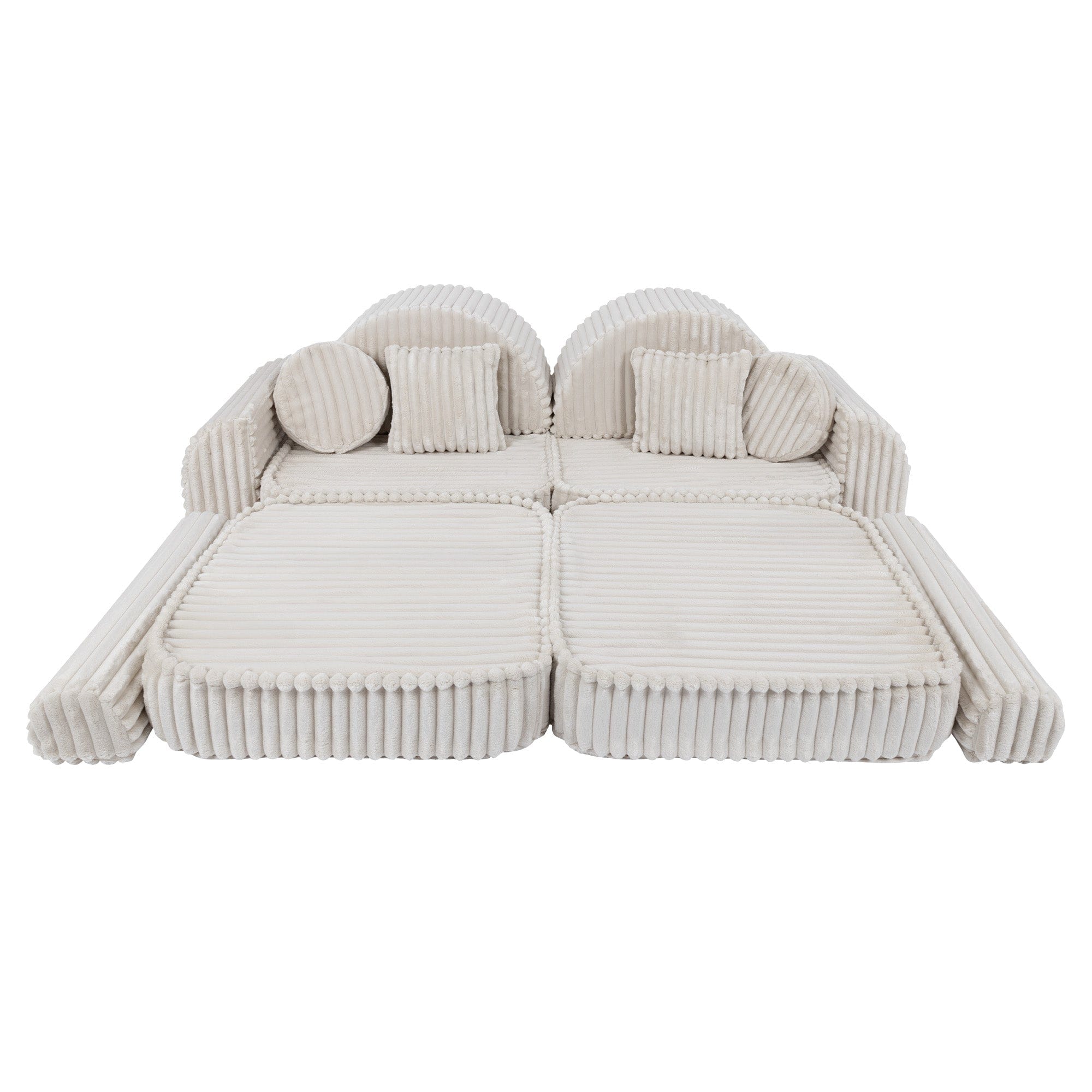 Meowbaby - Churros Sofa Max - Modular Kids Play Sofa Bed | 12 Pieces