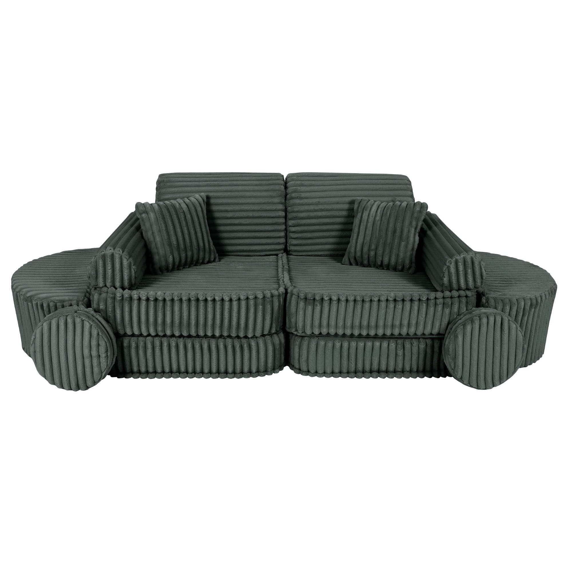 Meowbaby - Churros Sofa Max - Modular Kids Play Sofa Bed | 12 Pieces