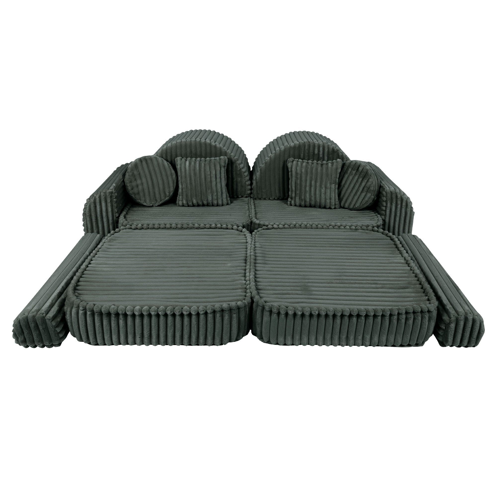 Meowbaby - Churros Sofa Max - Modular Kids Play Sofa Bed | 12 Pieces