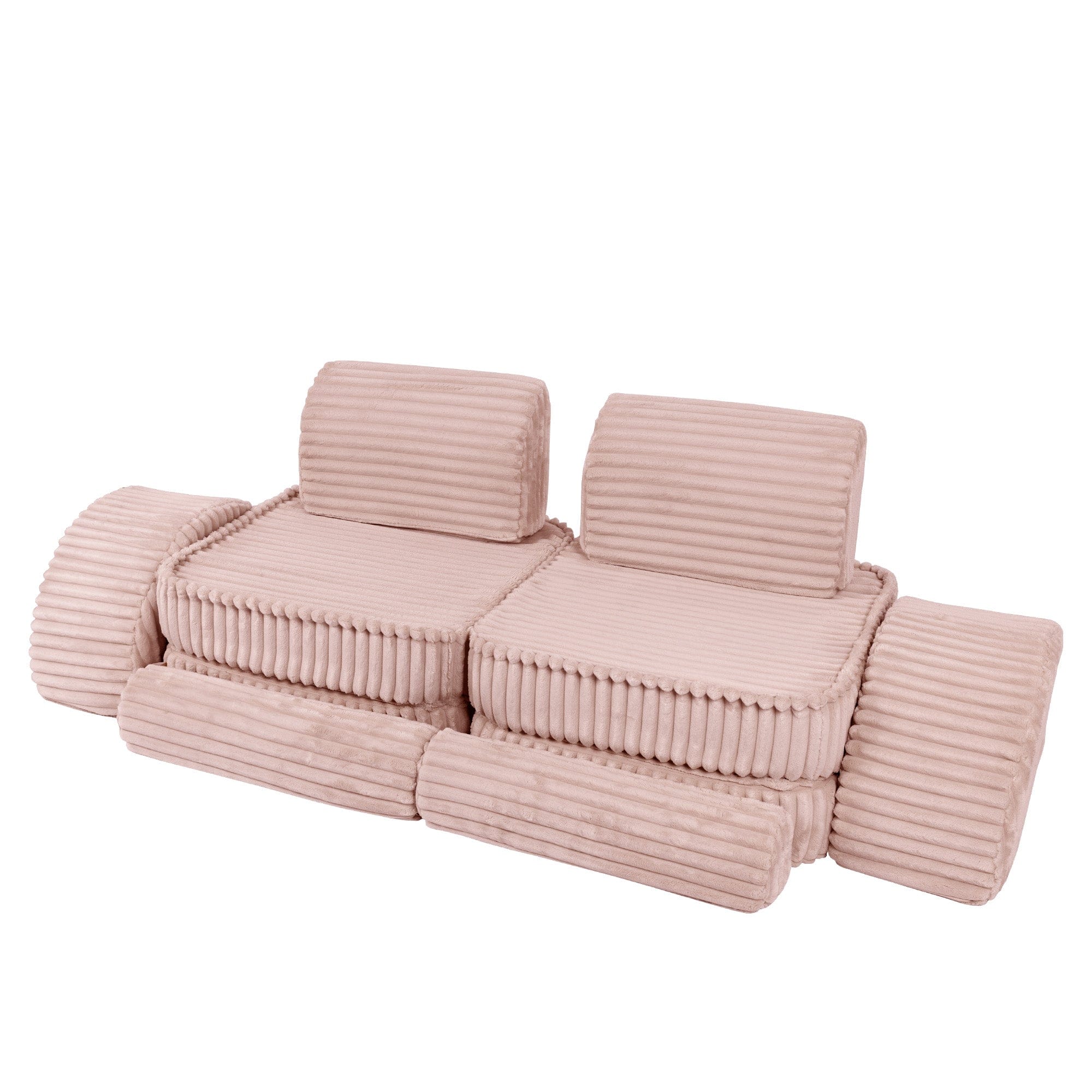 Meowbaby - Churros Sofa Max - Modular Kids Play Sofa Bed | 12 Pieces