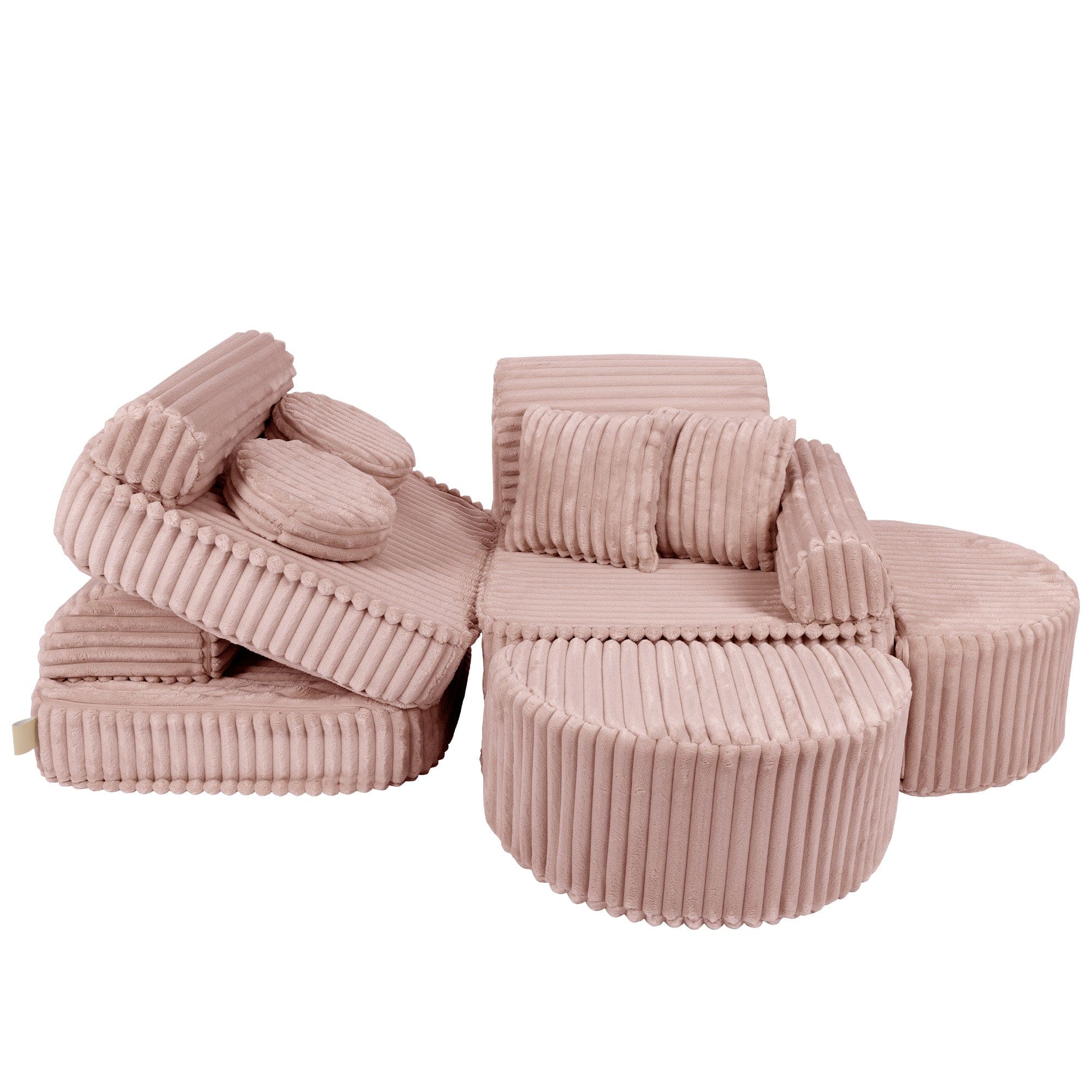 Meowbaby - Churros Sofa Max - Modular Kids Play Sofa Bed | 12 Pieces