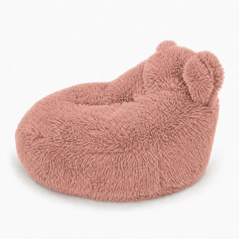Pouf Ours en fourrure Mammouth