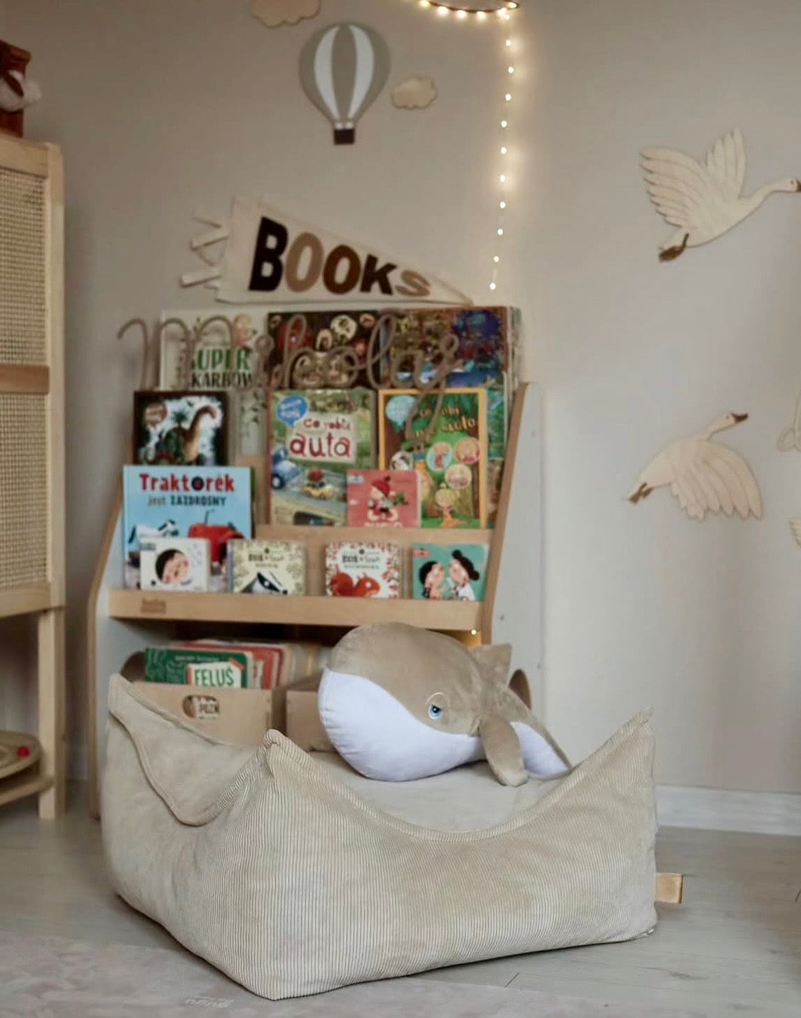 Coussin de sol carré en velours Corduroy à fines côtes Slimcord