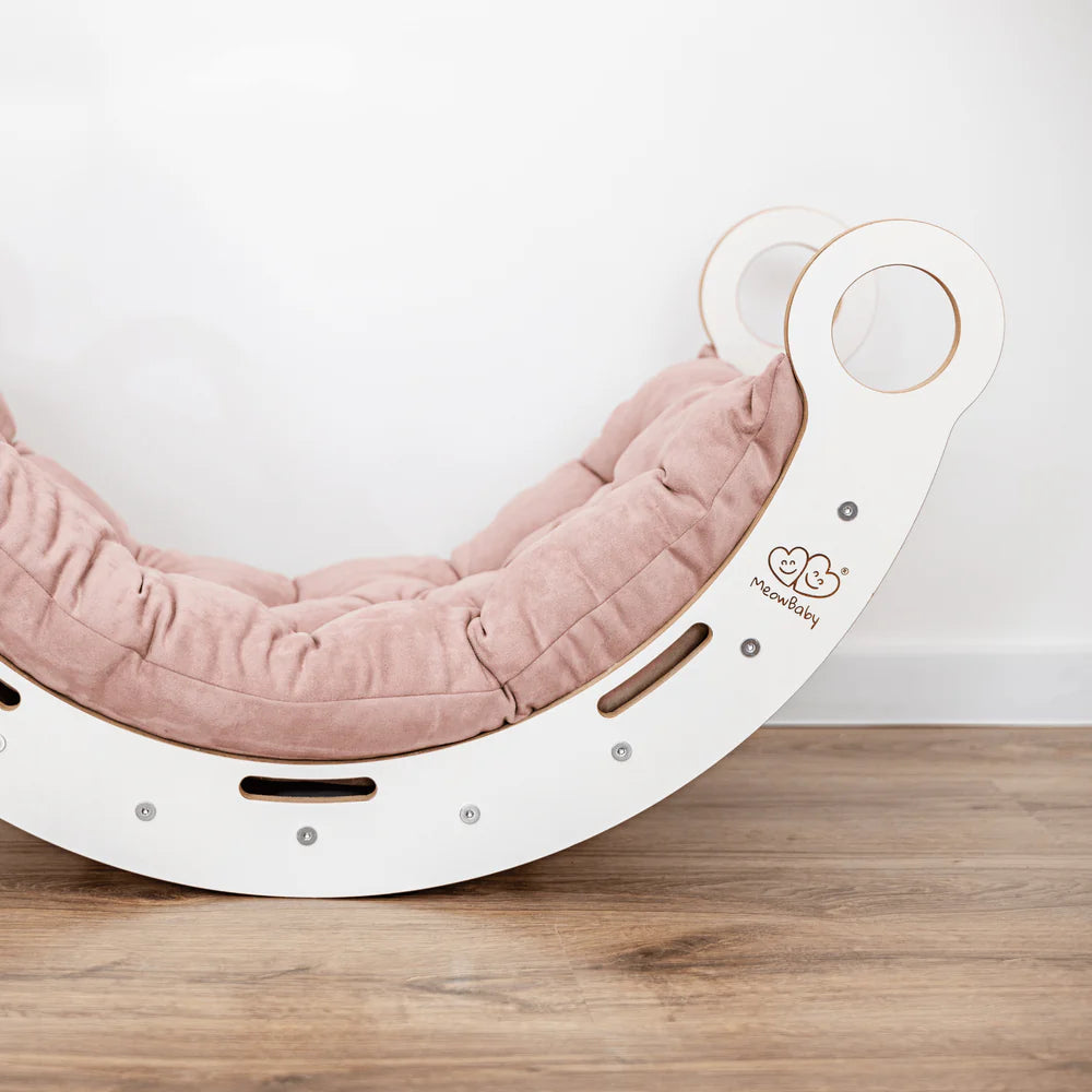 Arche d'équilibre et d'éveil / Rocker, avec option coussin - Blanc | Dream