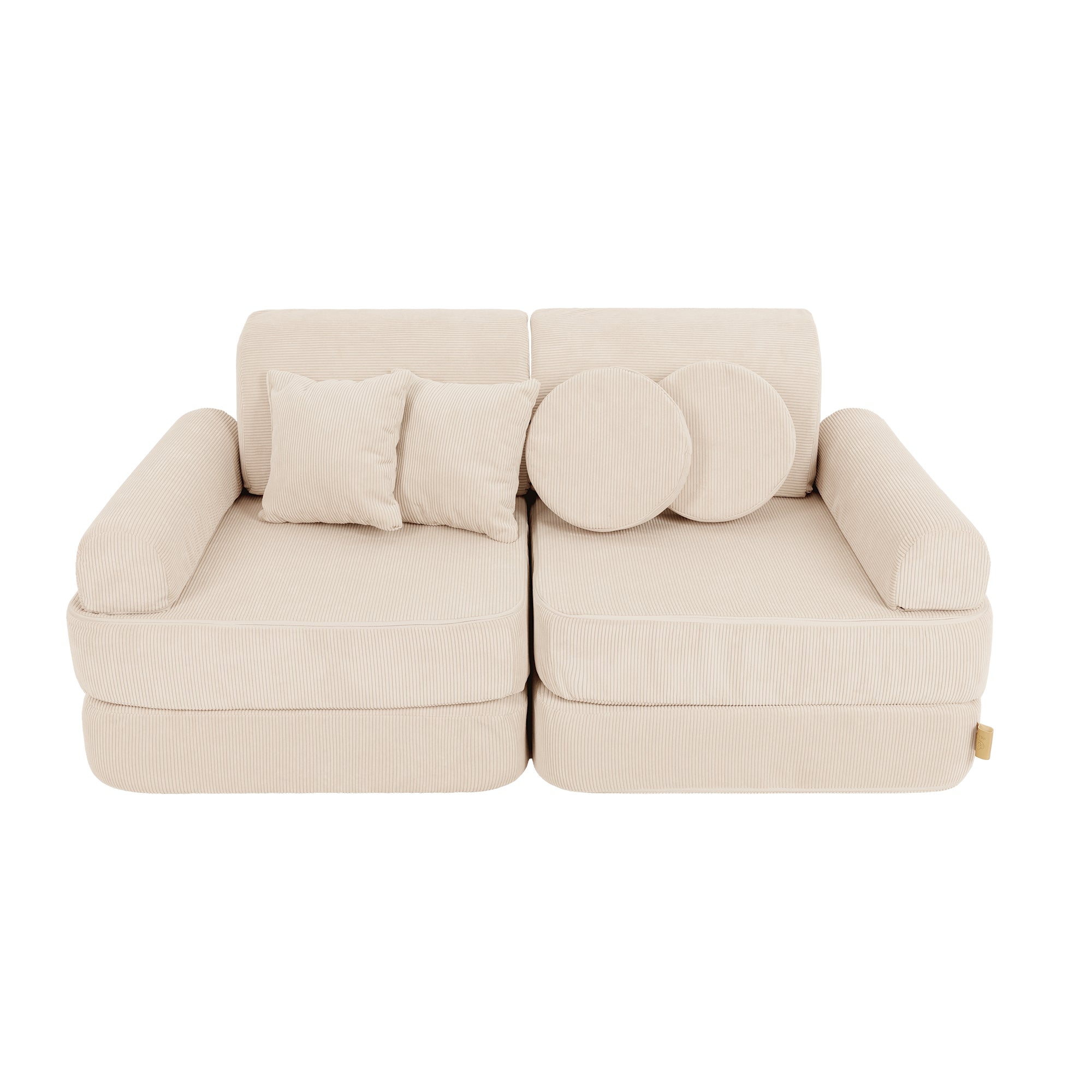 Canapé modulable Pocket en velours Corduroy à fines côtes Slimcord | 10 Pièces
