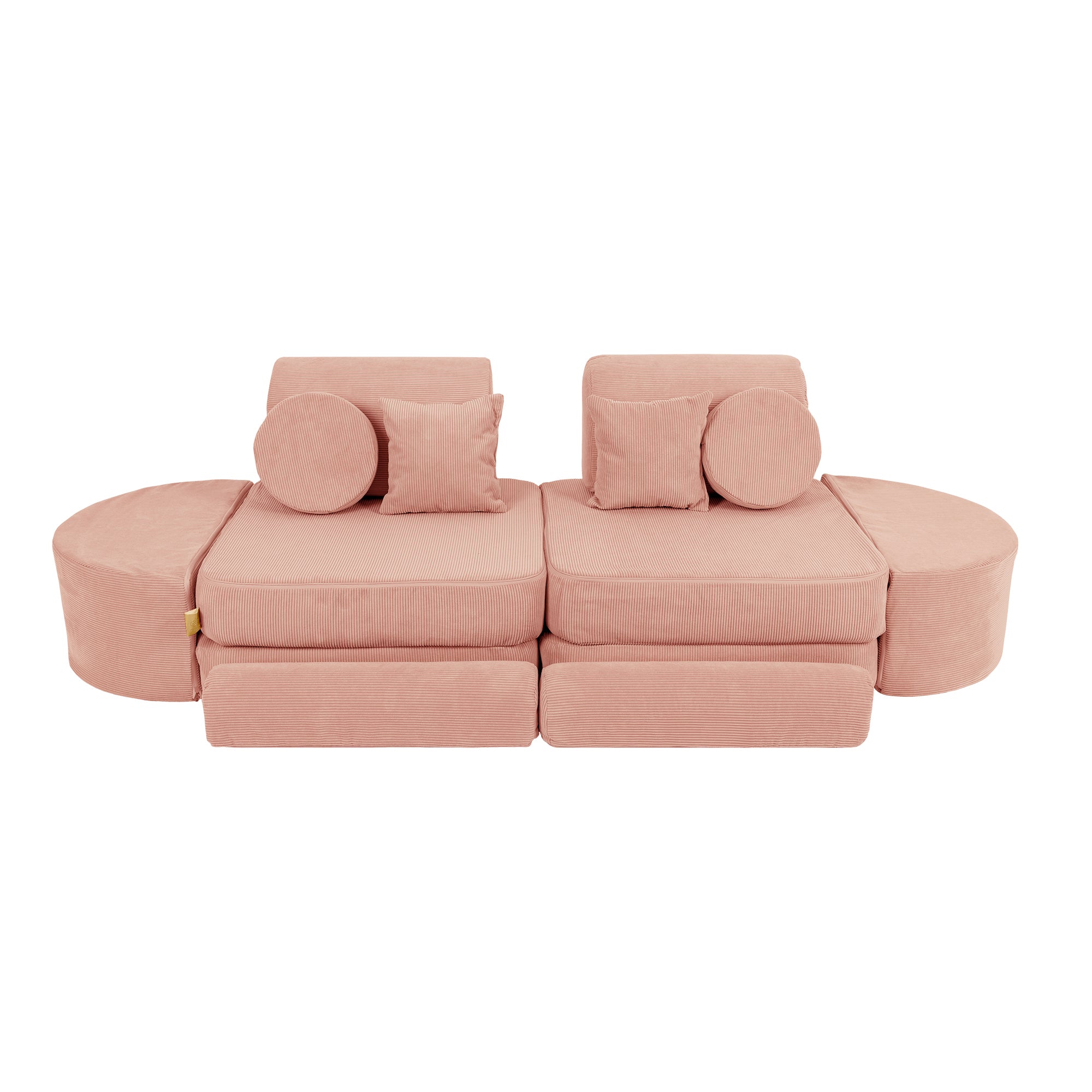 Canapé modulable Pocket en velours Corduroy à fines côtes Slimcord | 12 Pièces