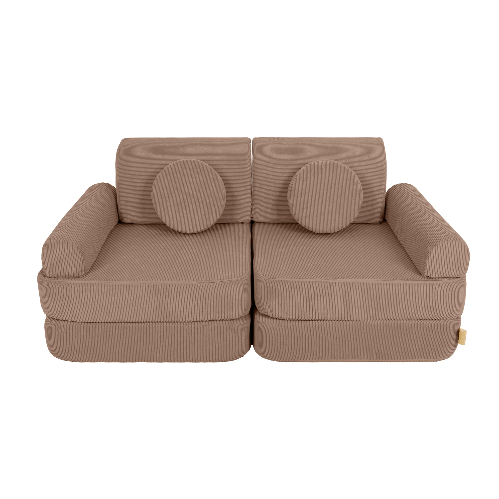 Canapé modulable Pocket en velours Corduroy à fines côtes Slimcord | 10 Pièces