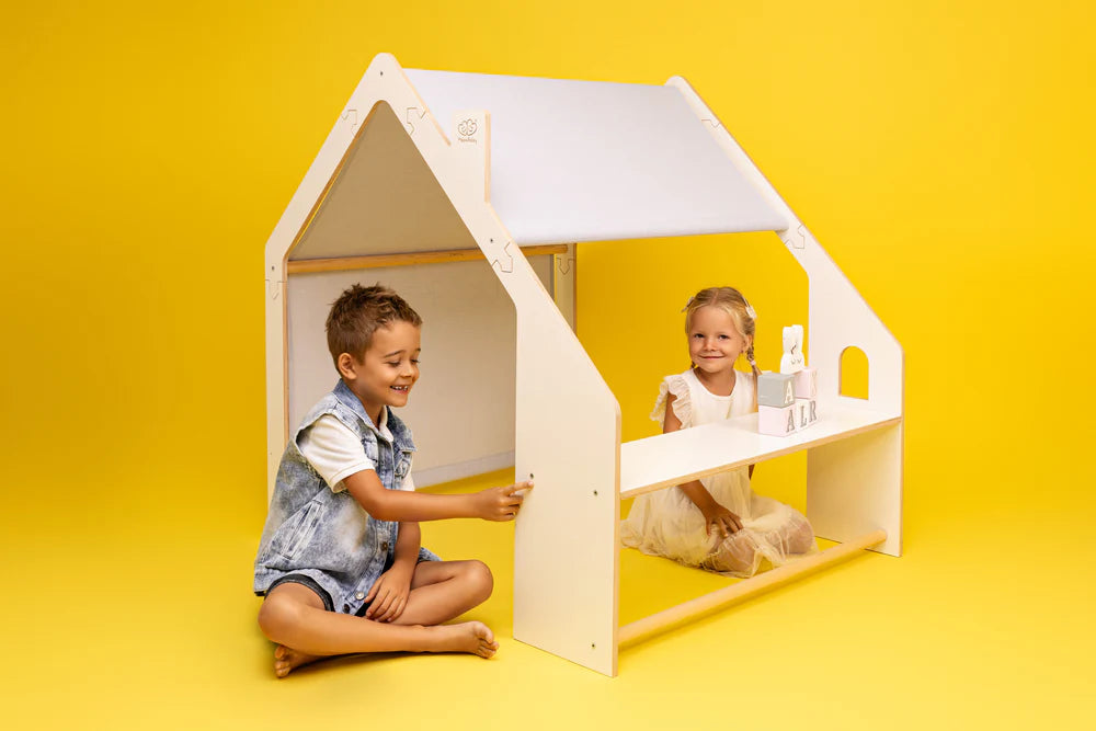 Cabane en bois d'intérieur, maison de jeu