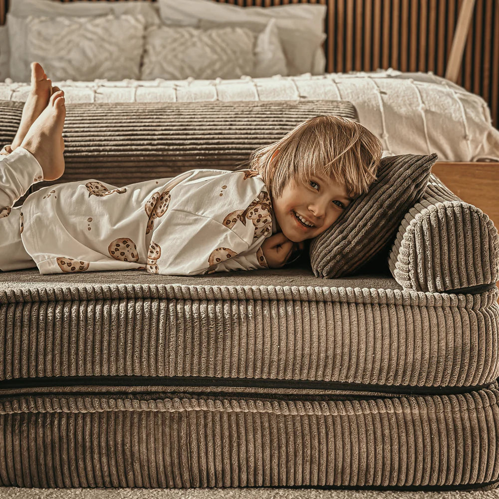 Canapé modulable Pocket en velours côtelé Churros | 10 Pièces