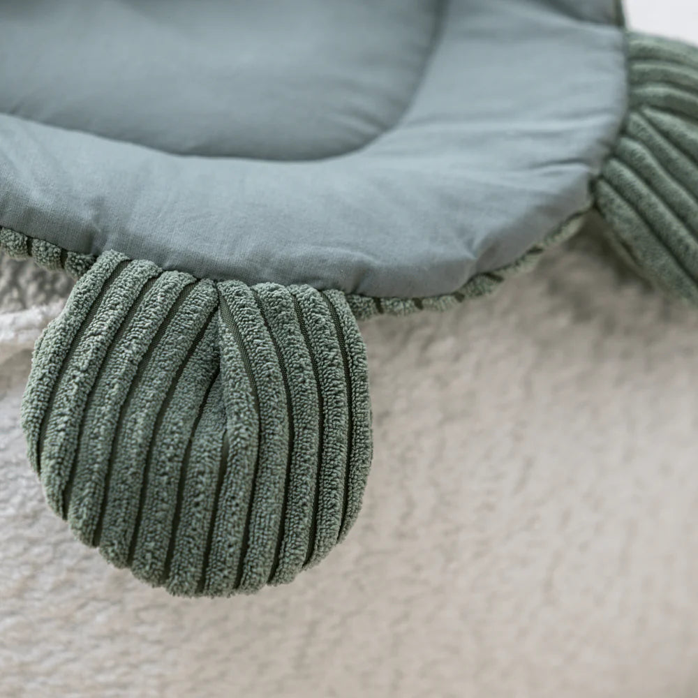 Couverture d'emmaillotage en velours Corduroy à larges côtes Aesthetic - Souris