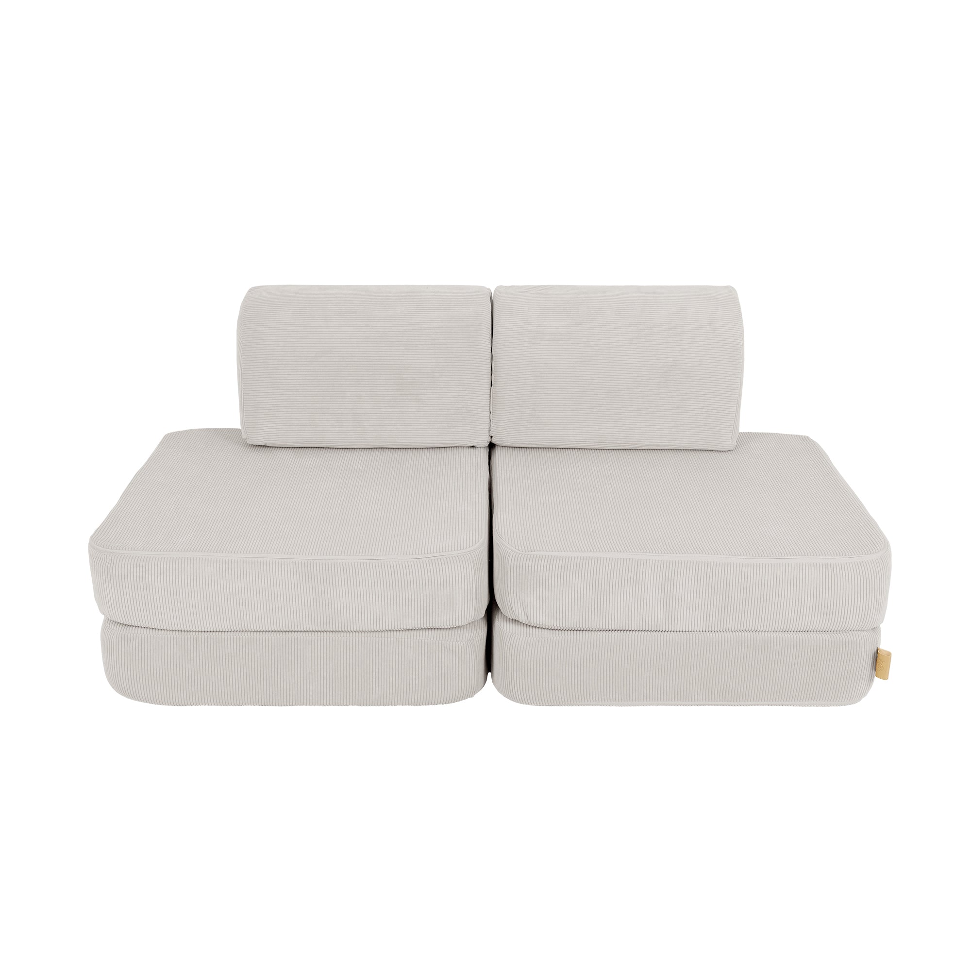 Canapé modulable Pocket en velours Corduroy à fines côtes Slimcord | 4 Pièces