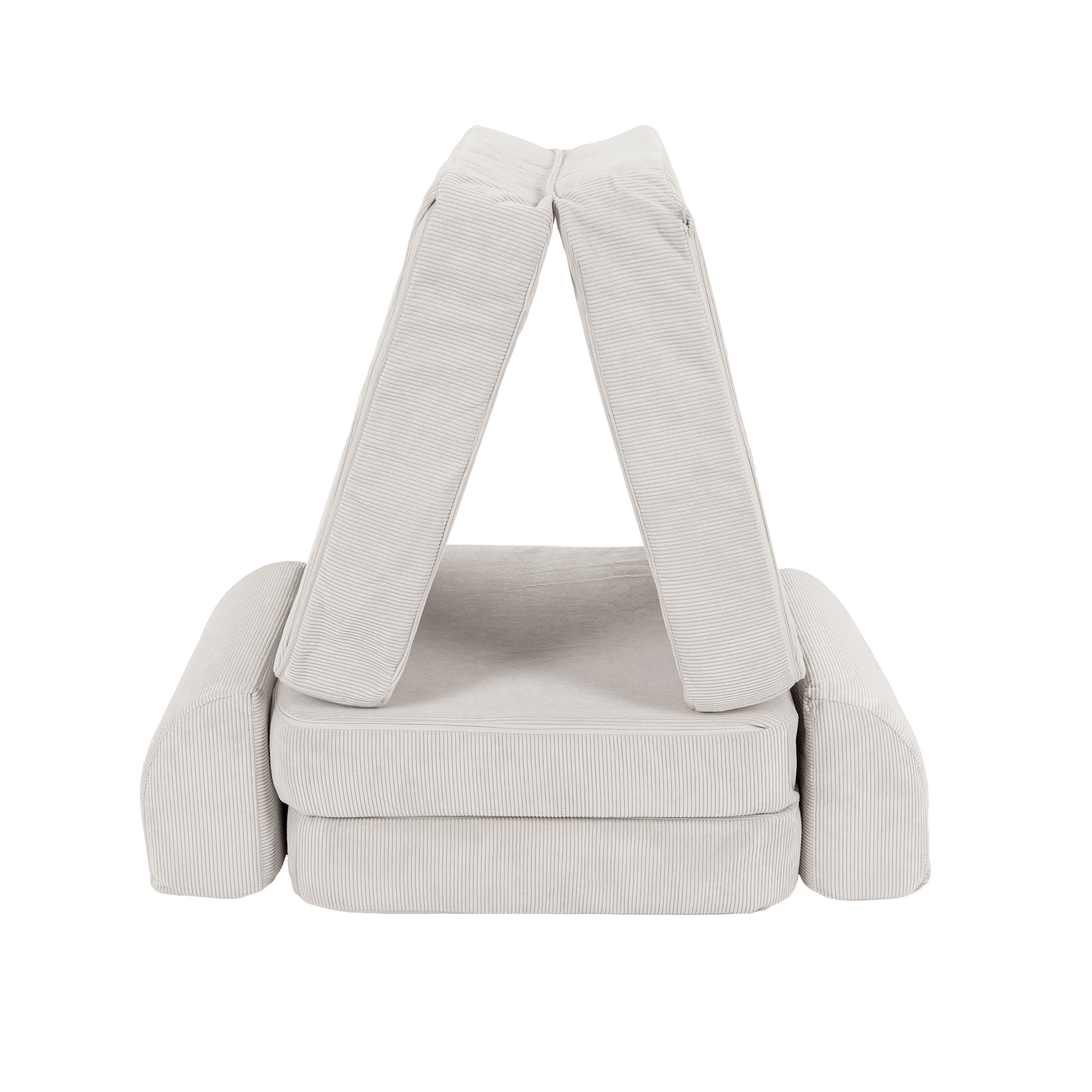 Canapé modulable Pocket en velours Corduroy à fines côtes Slimcord | 4 Pièces