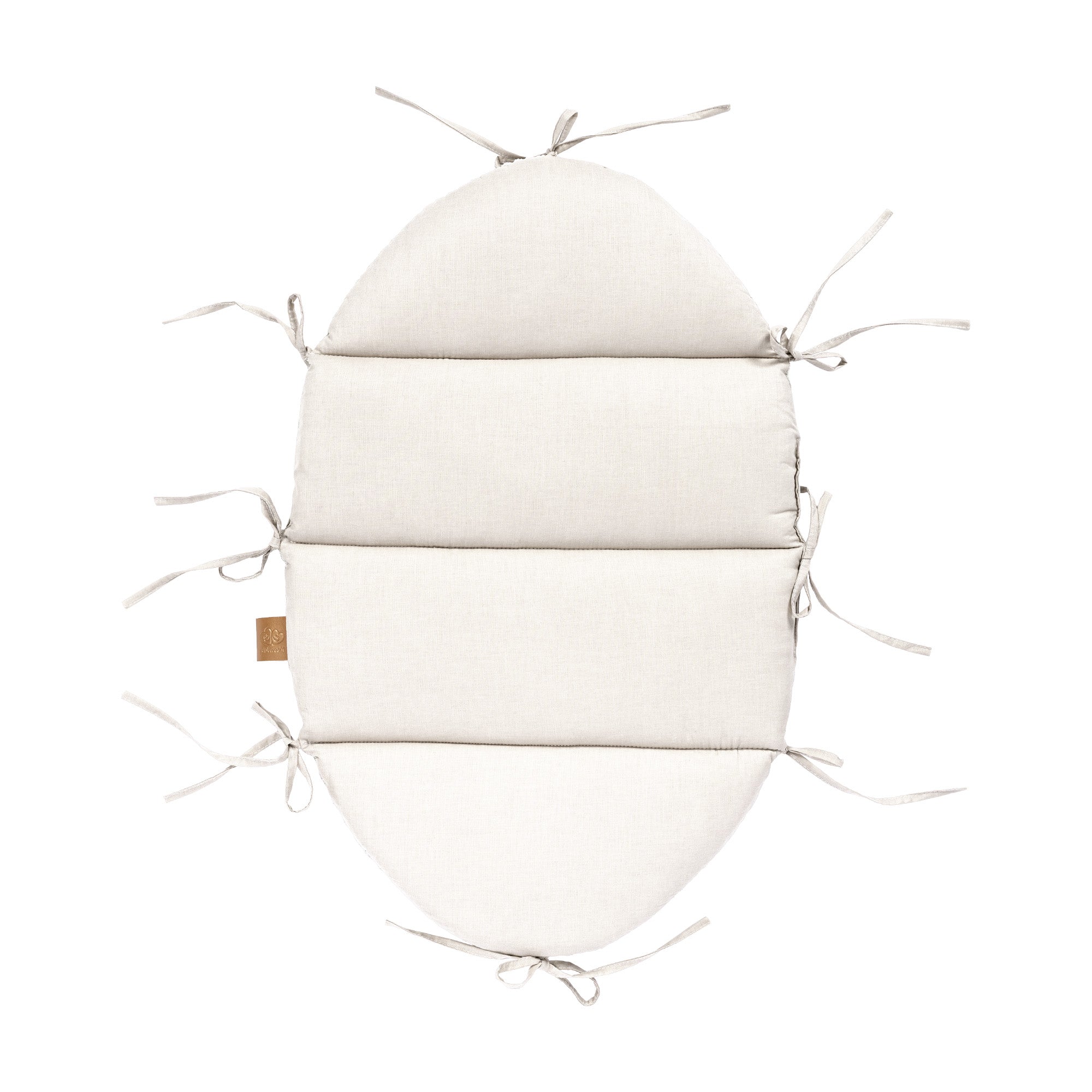 Meowbaby Baby Nest with Crib Braided Bumper | Aesthetic