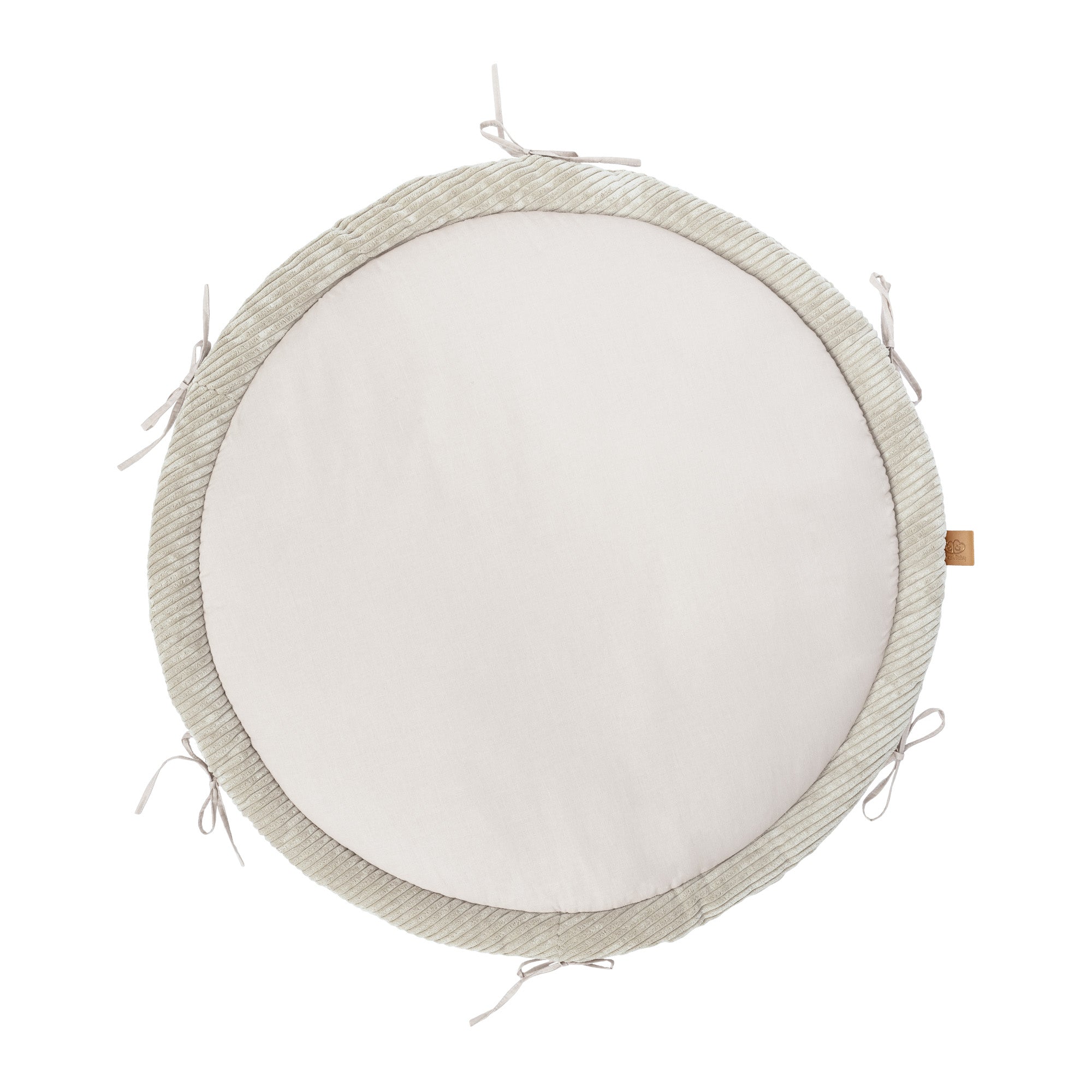 Meowbaby Baby Nest with Play Mat & Crib Bumper Braid - Aesthetic