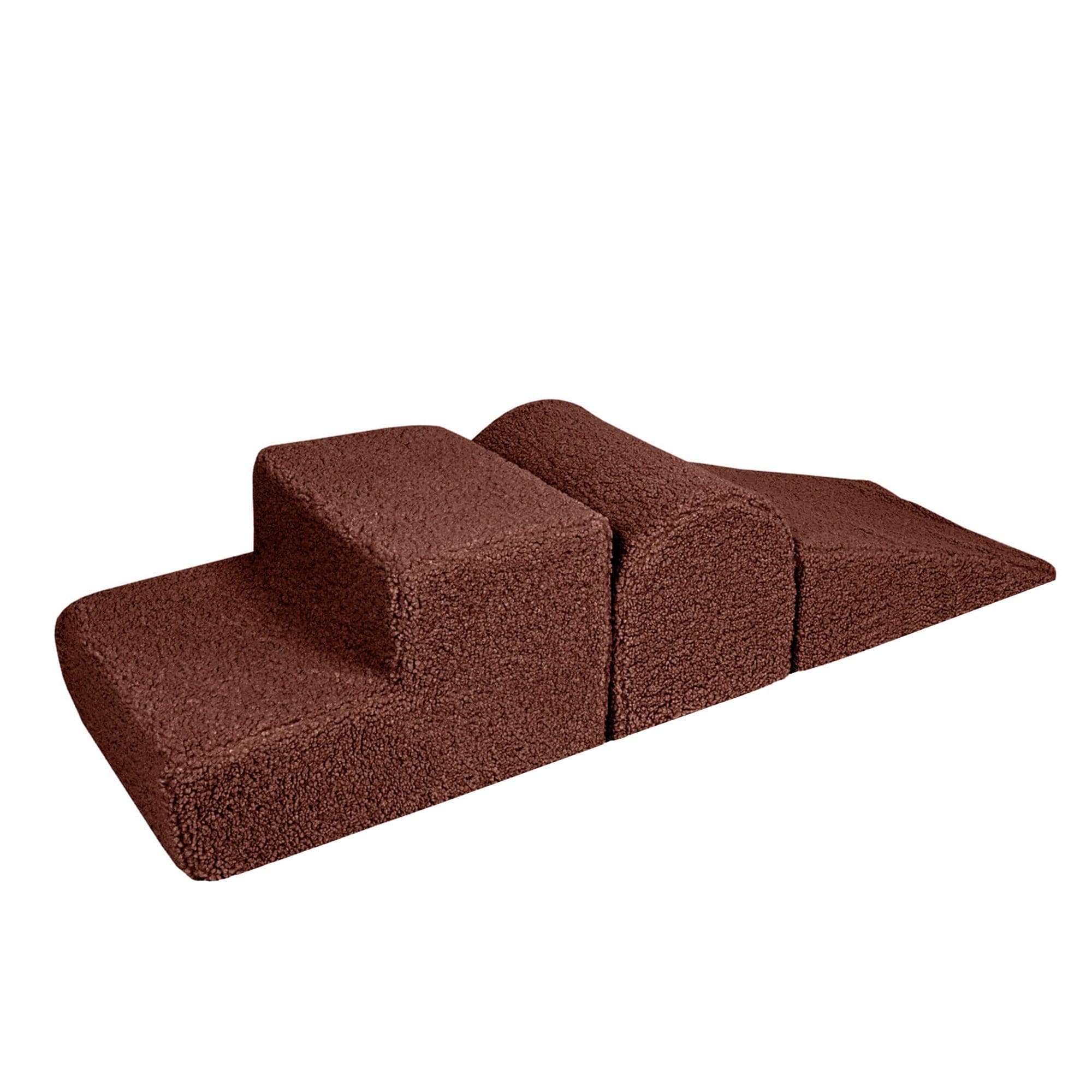 Meowbaby Bearly Kids Foam Climbing Blocks - Baby Soft Play Set | 3 Elements