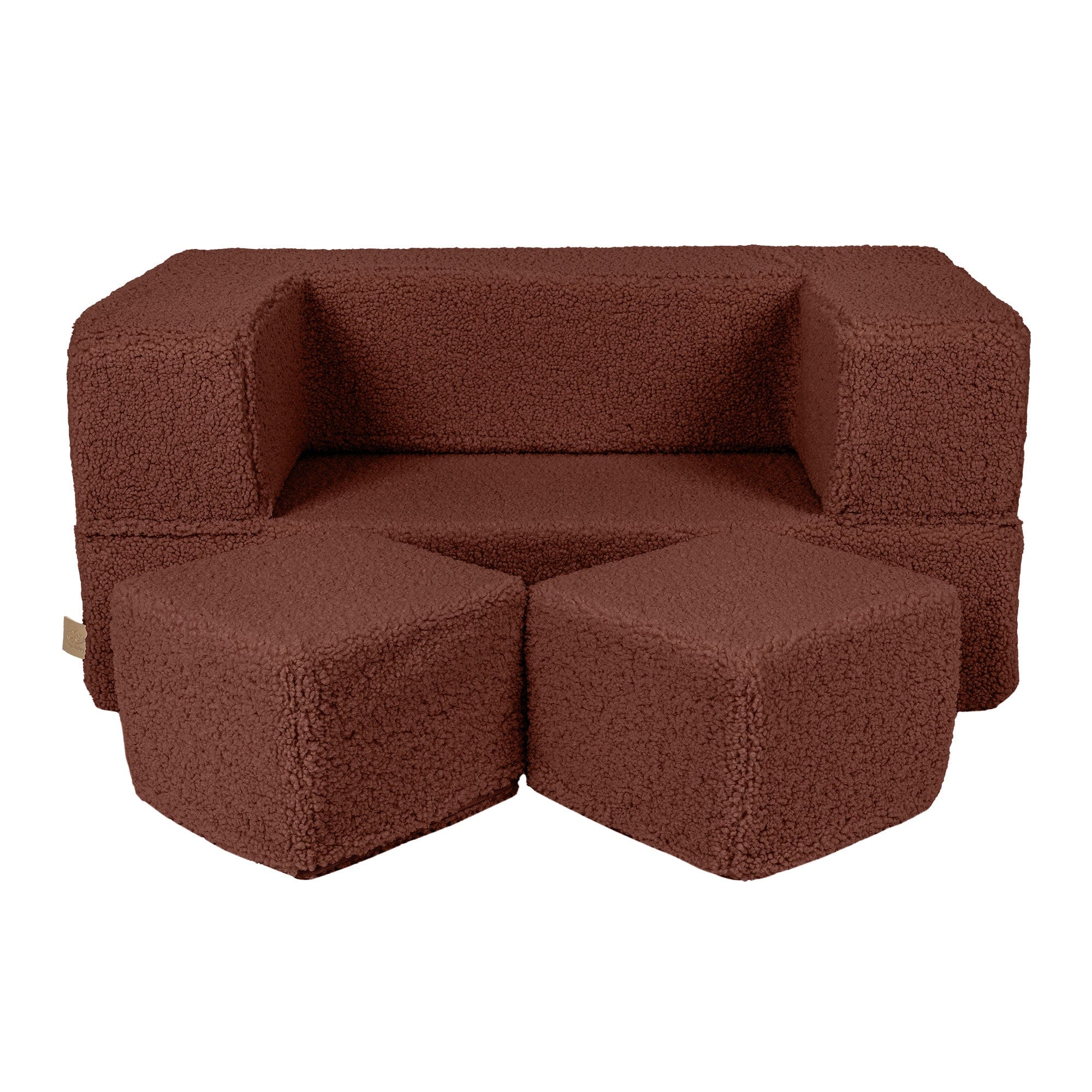 Meowbaby Bearly Kids Play Sofa Cube - Modular Play Couch | 4 Pieces