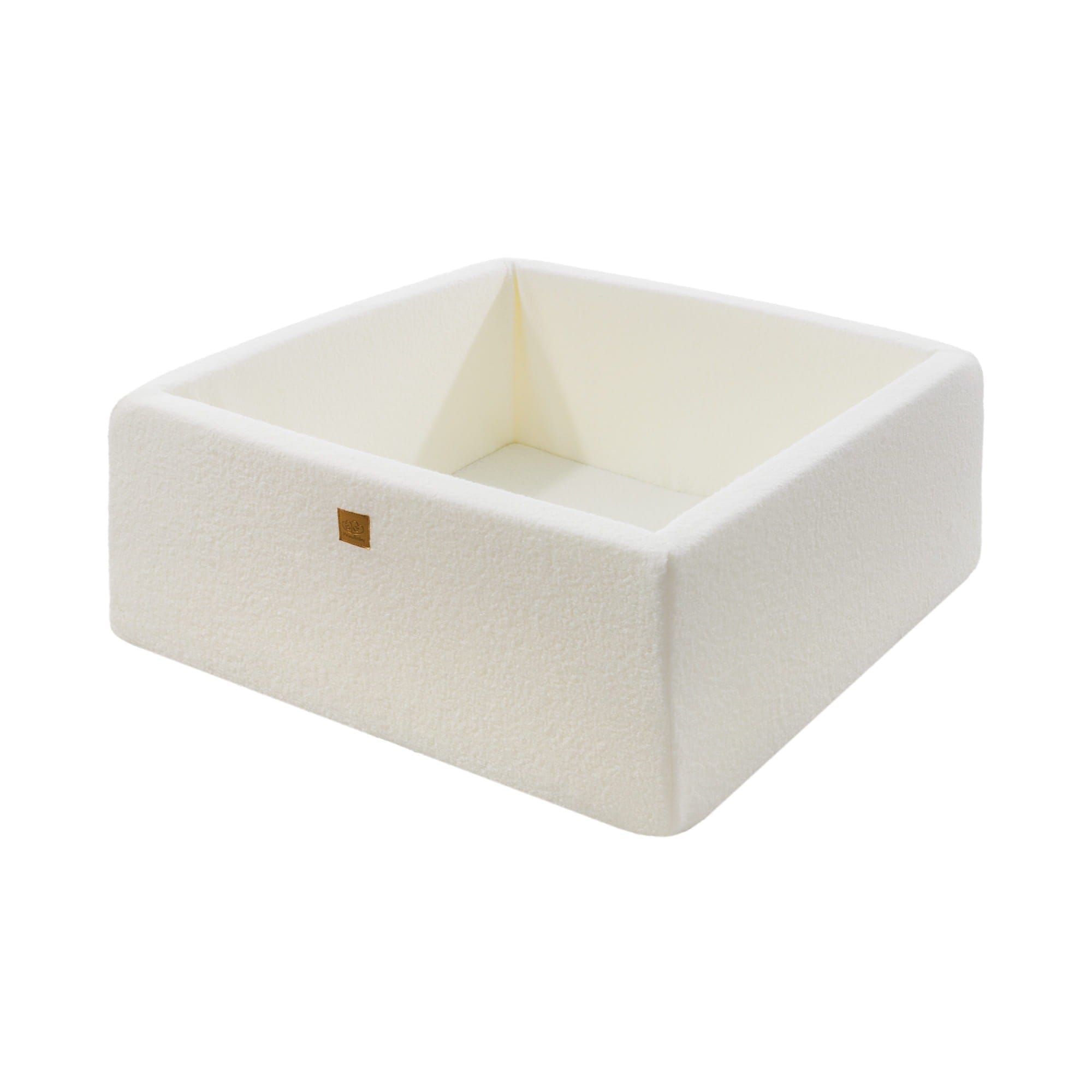 Meowbaby Boucle Ball Pit White Square Balls to Choose
