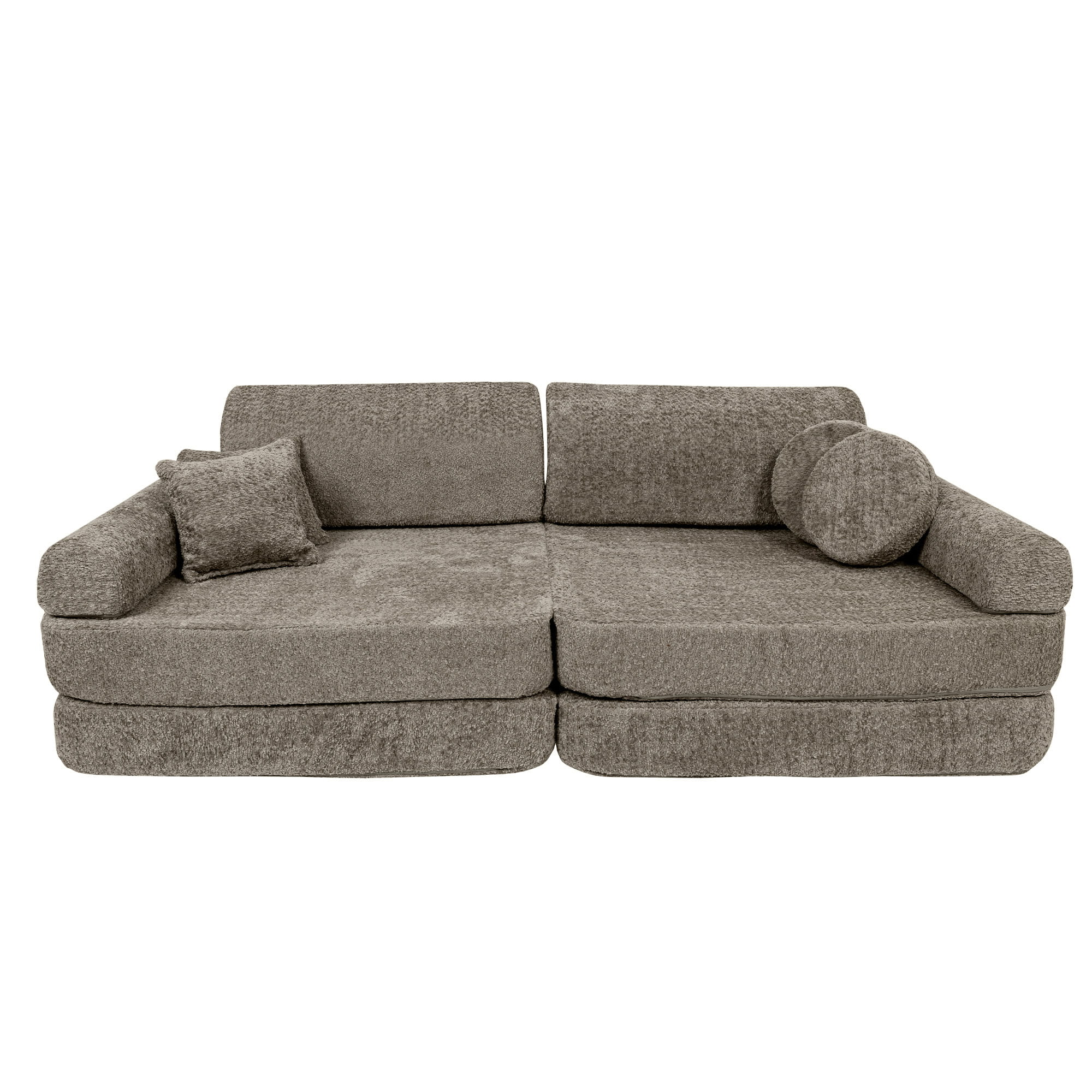 Meowbaby Boucle Kids Play Sofa - Modular Play Couch | 8 Pieces