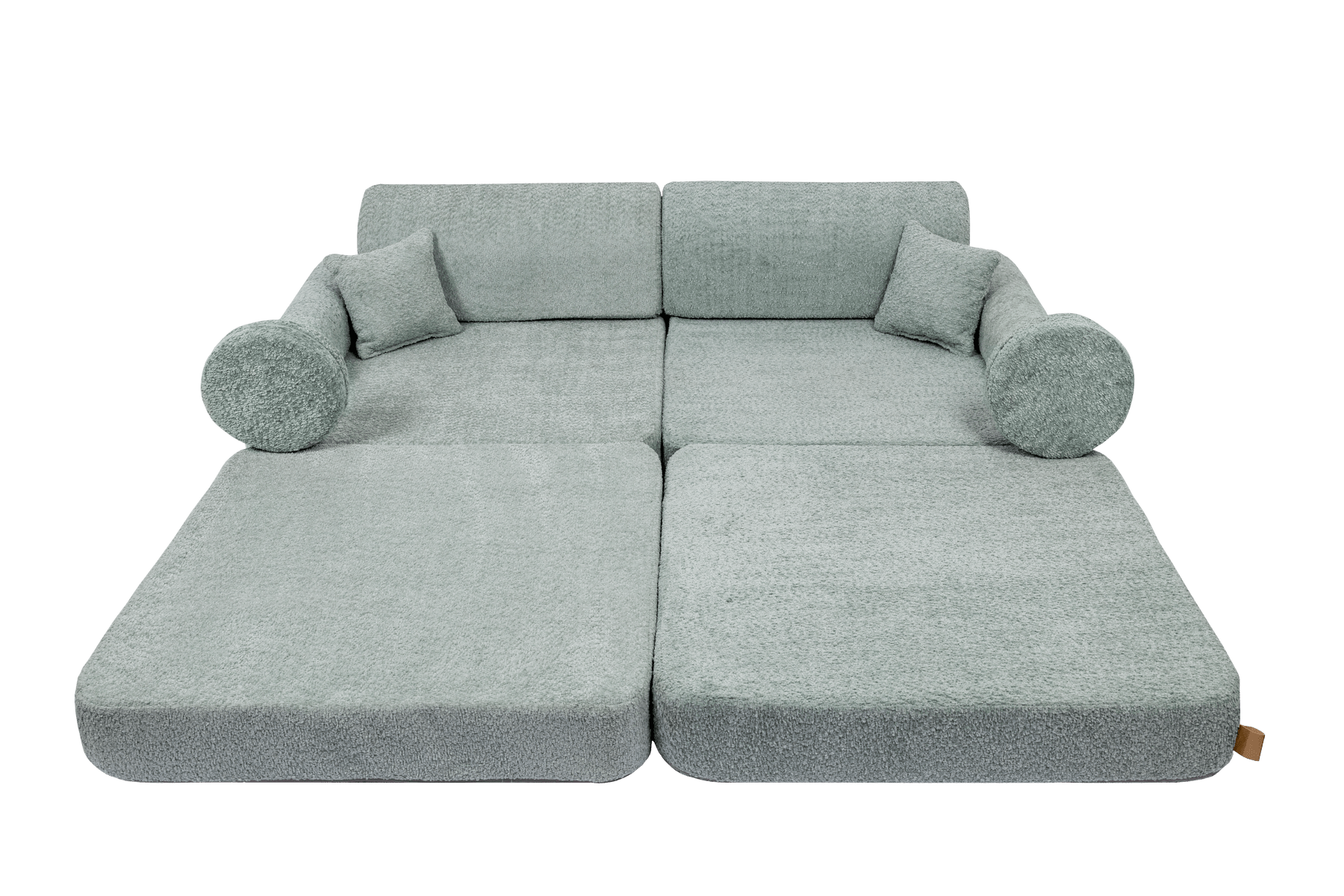 Meowbaby Boucle Kids Play Sofa - Modular Play Couch | 8 Pieces