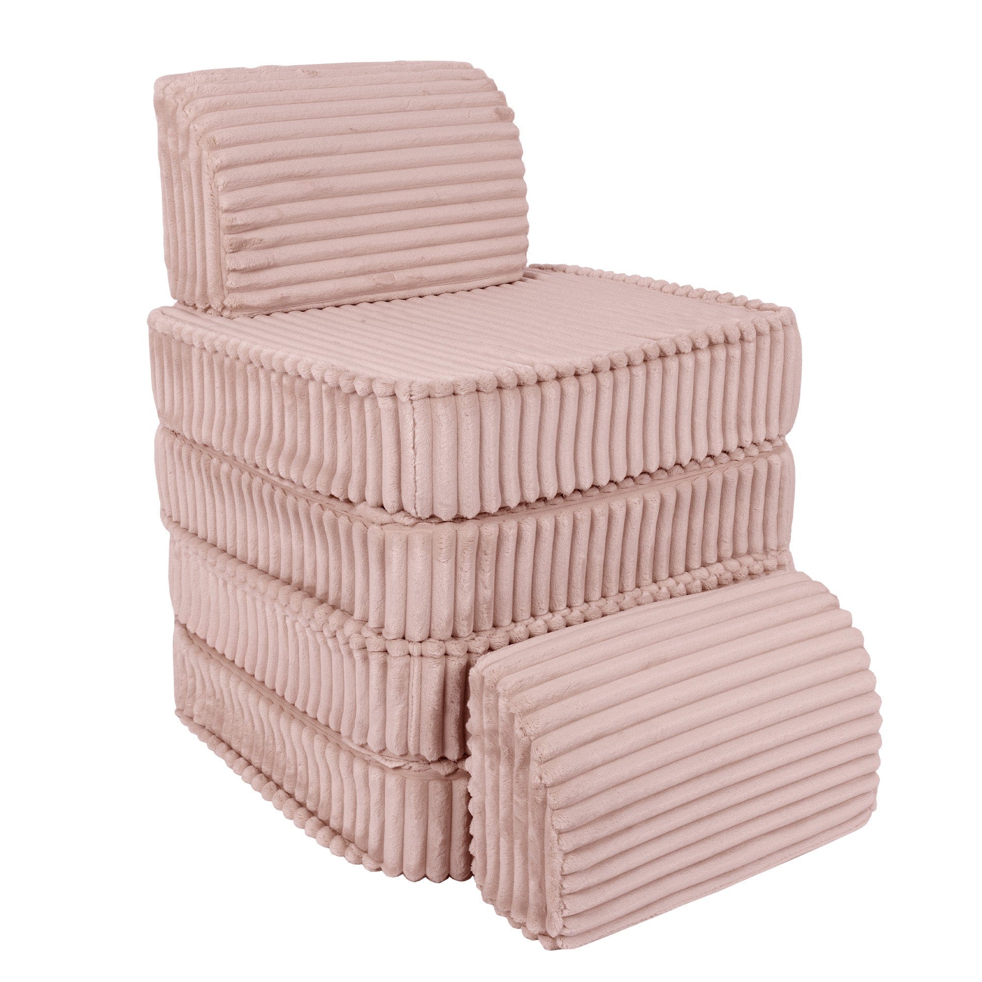 Meowbaby Churros Sofa Basic – Modular Kids Play Sofa Bed | 4 Pieces