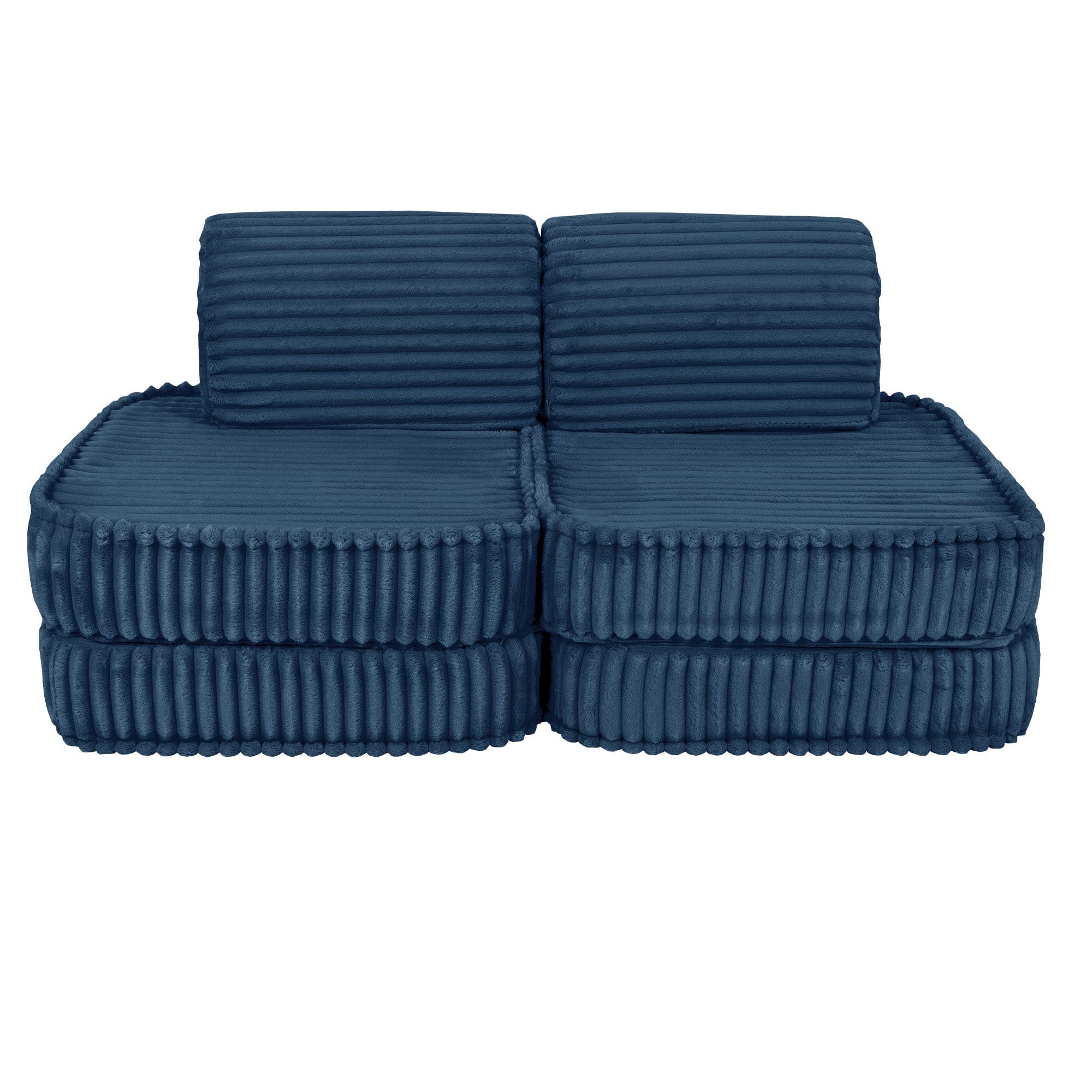 Meowbaby Churros Sofa Basic – Modular Kids Play Sofa Bed | 4 Pieces