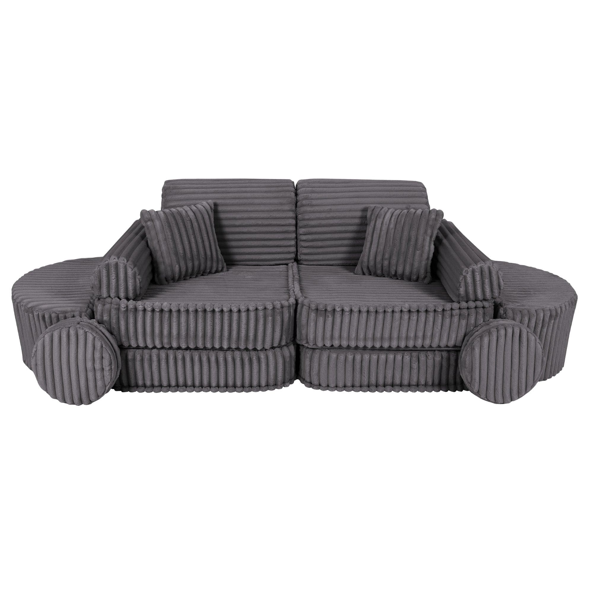Meowbaby Churros Sofa Max – Modular Kids Play Sofa Bed | 12 Pieces