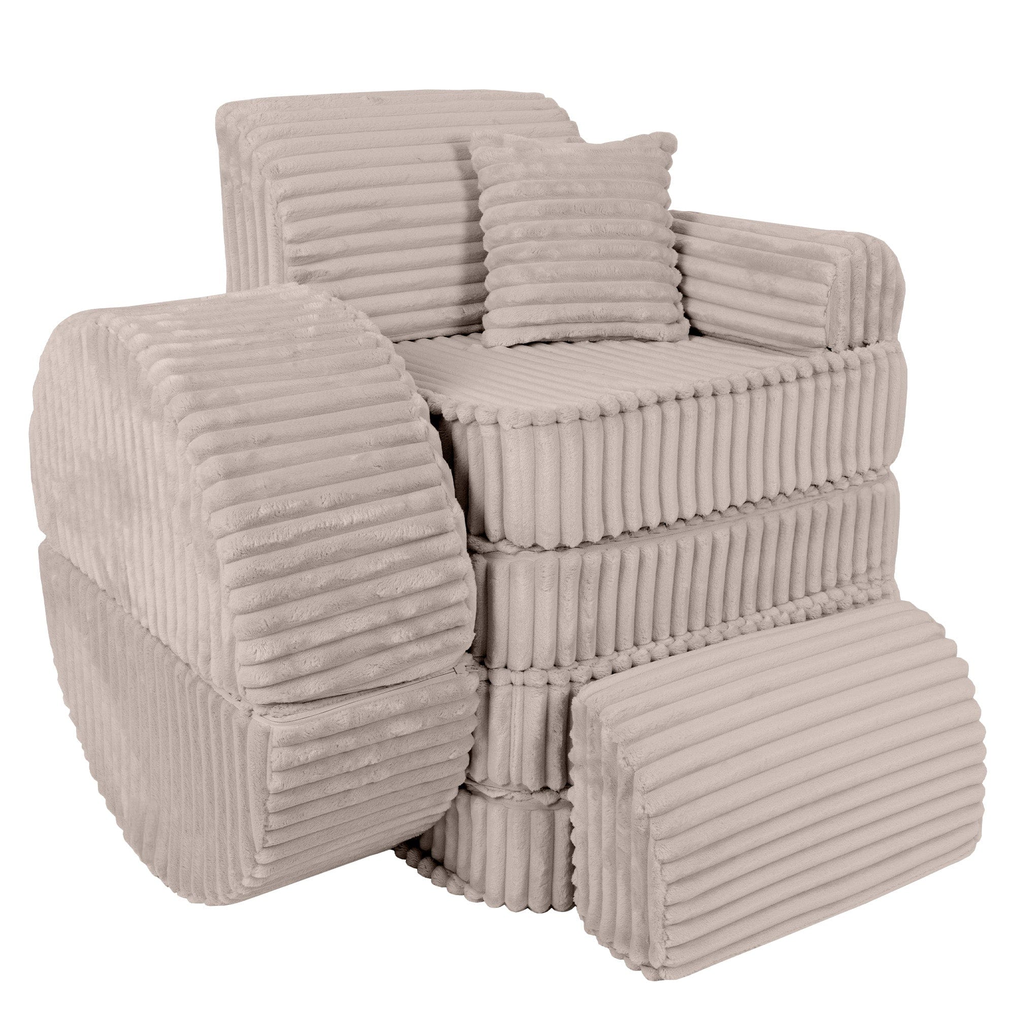 Meowbaby Churros Sofa Max – Modular Kids Play Sofa Bed | 12 Pieces