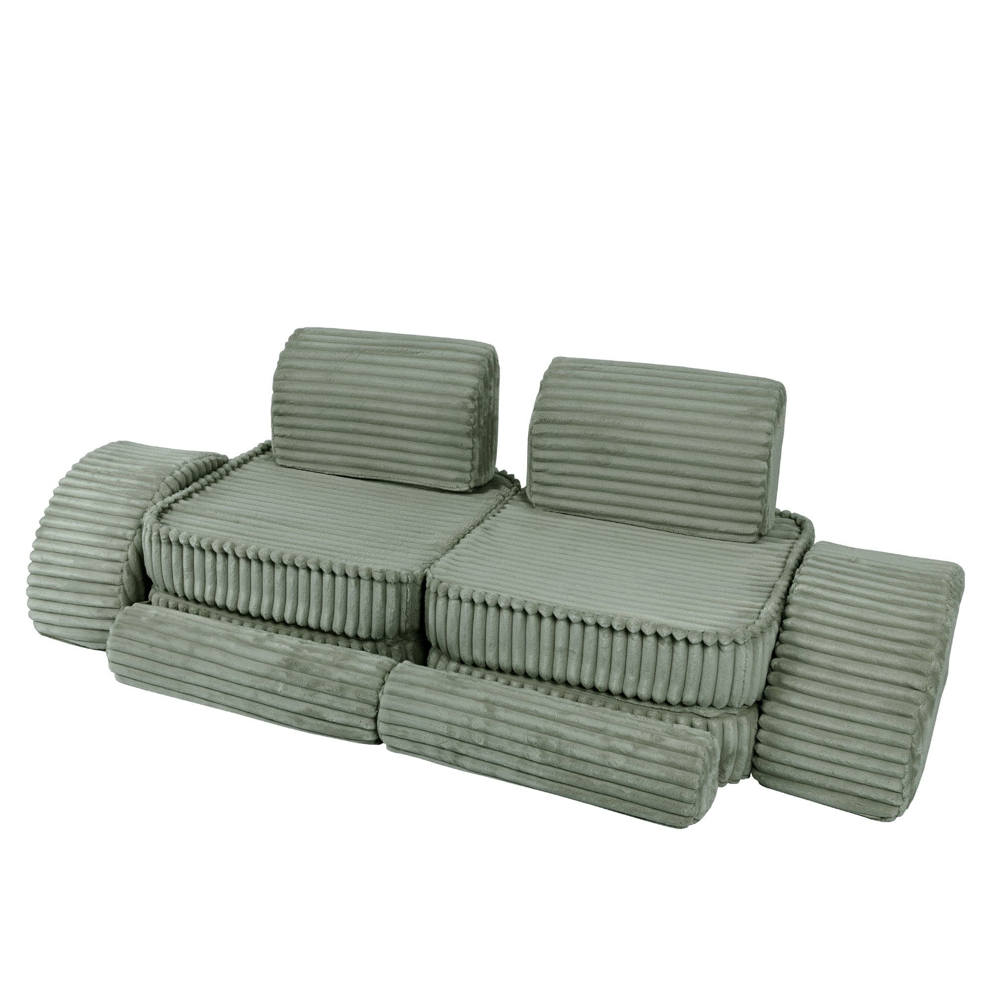 Meowbaby Churros Sofa Max – Modular Kids Play Sofa Bed | 12 Pieces