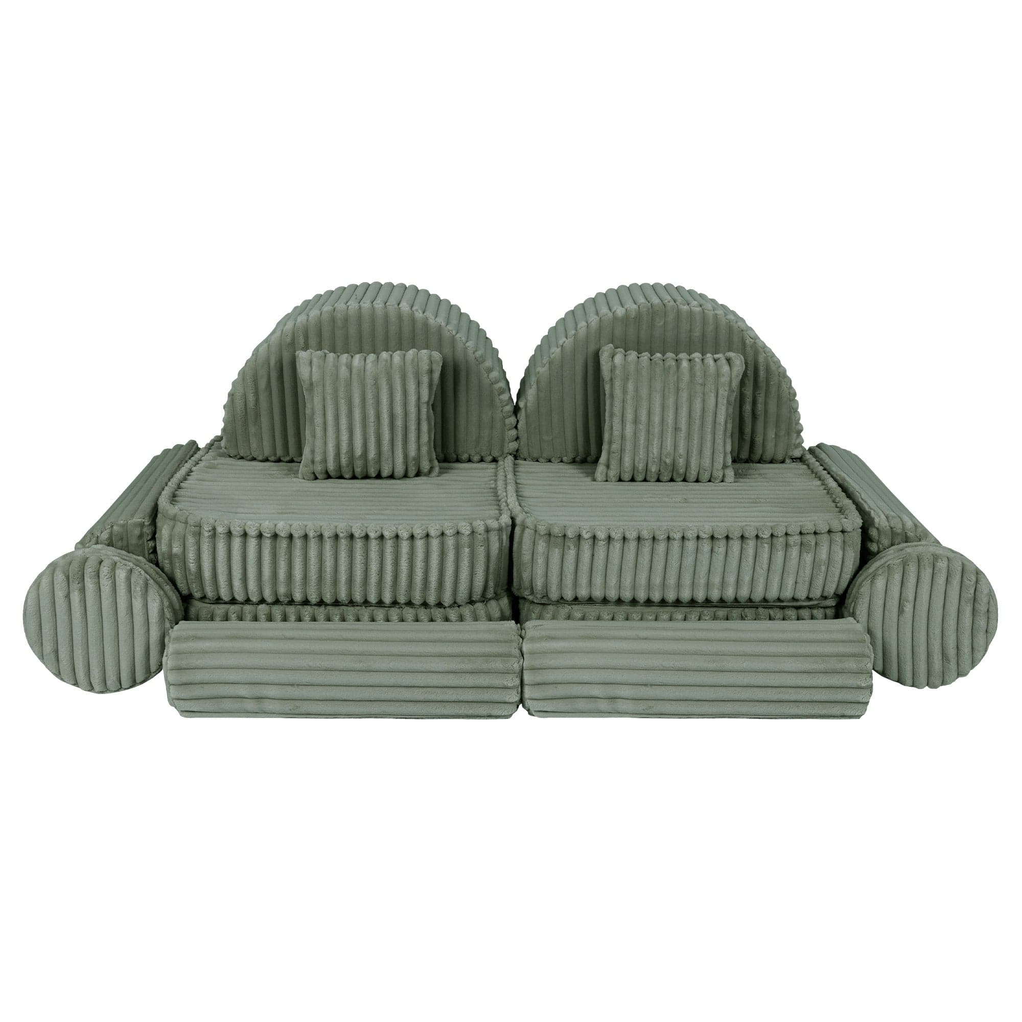 Meowbaby Churros Sofa Max – Modular Kids Play Sofa Bed | 12 Pieces