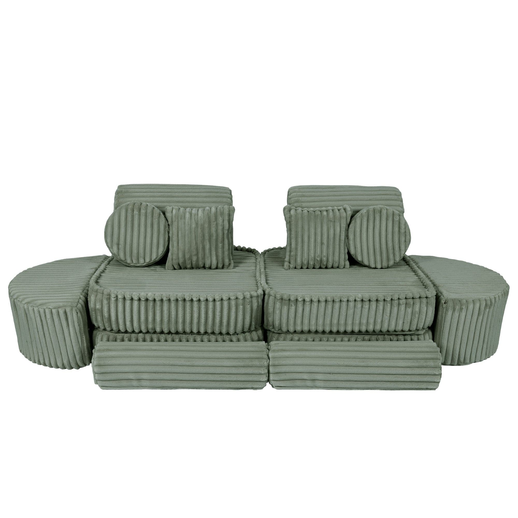 Meowbaby Churros Sofa Max – Modular Kids Play Sofa Bed | 12 Pieces