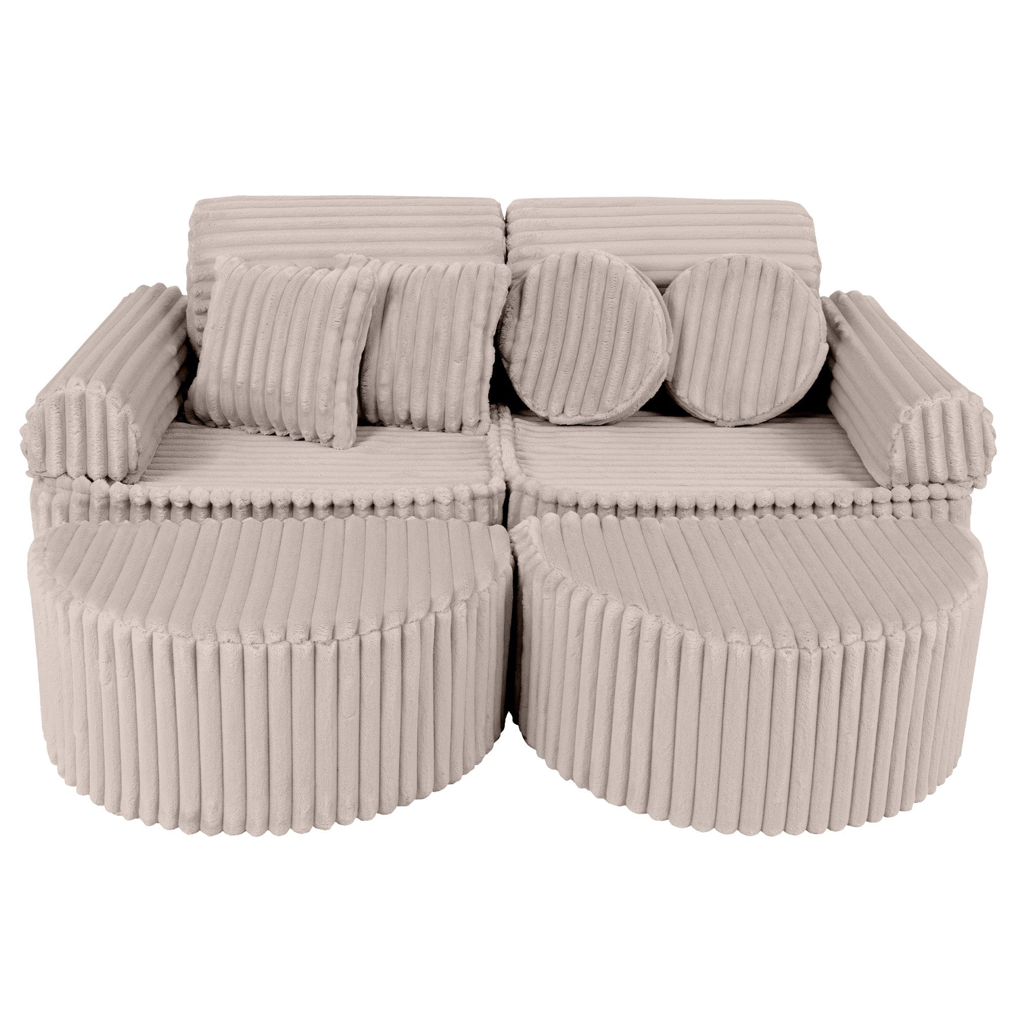 Meowbaby Churros Sofa Max – Modular Kids Play Sofa Bed | 12 Pieces