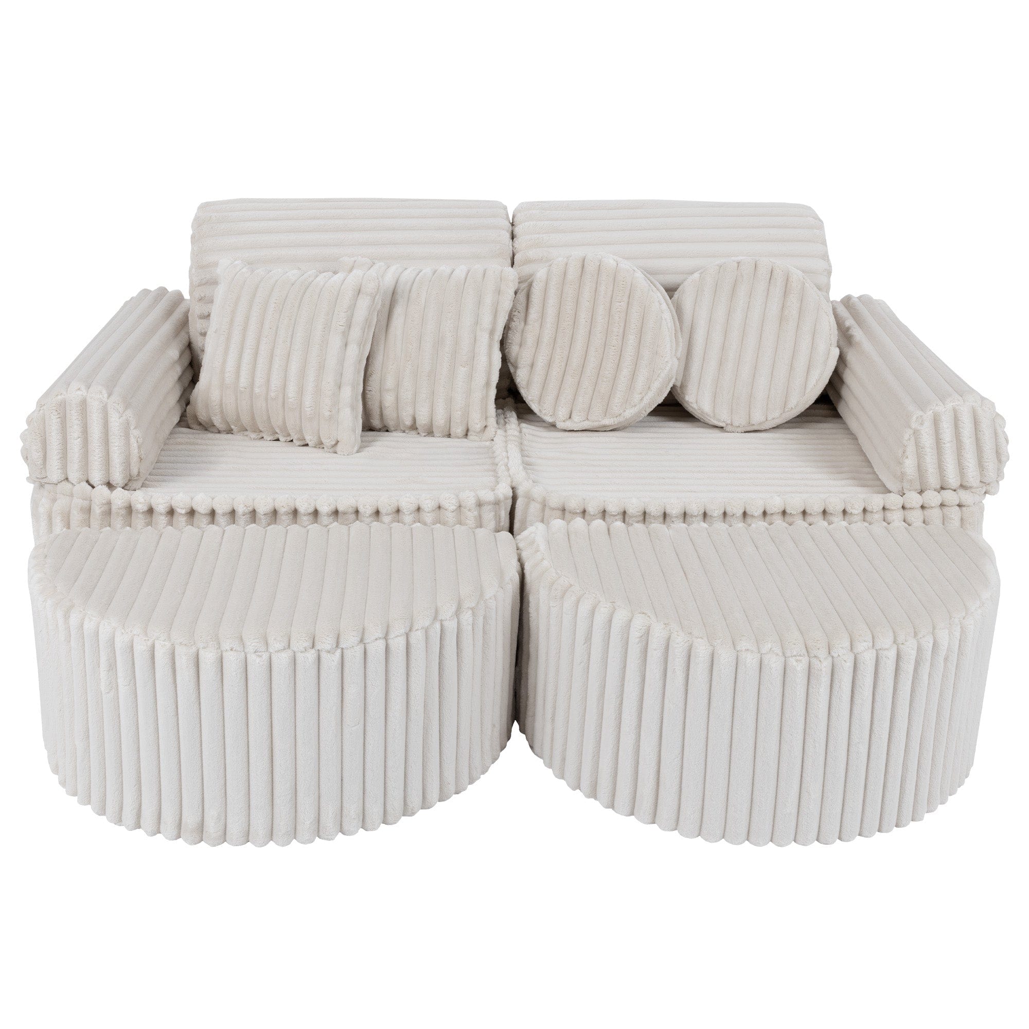Meowbaby Churros Sofa Max – Modular Kids Play Sofa Bed | 12 Pieces