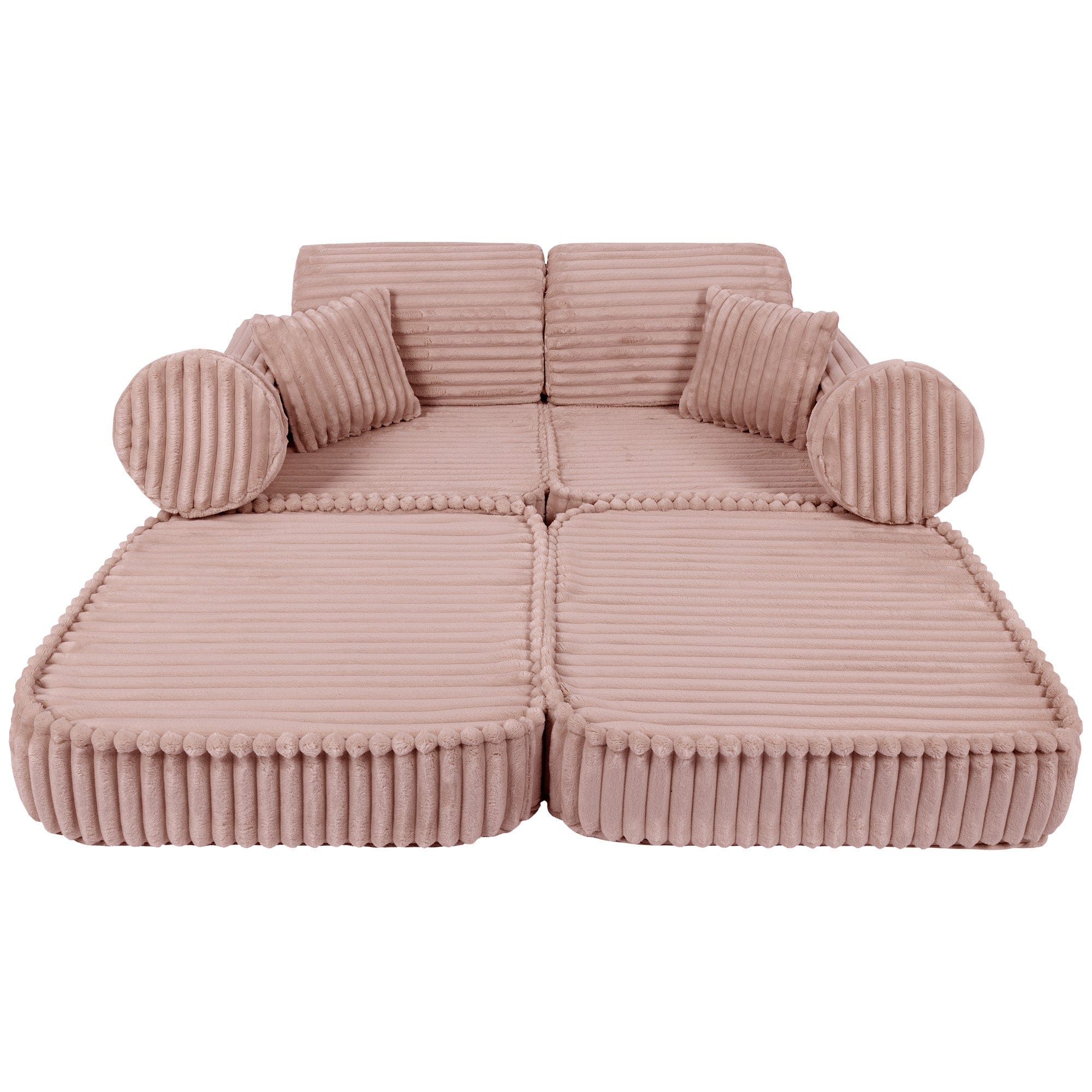 Meowbaby Churros Sofa Plus – Modular Kids Play Sofa Bed | 10 Pieces