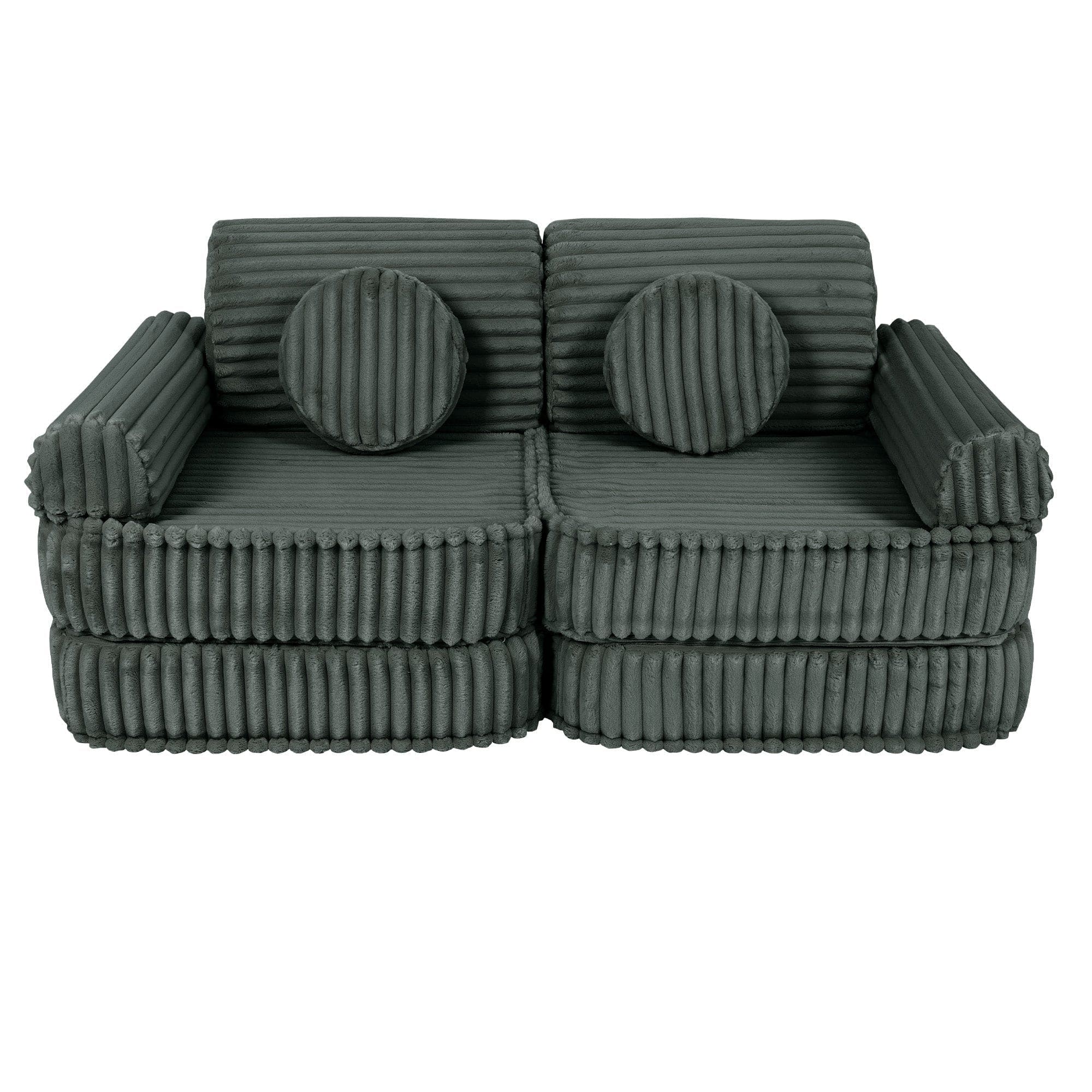 Meowbaby Churros Sofa Plus – Modular Kids Play Sofa Bed | 10 Pieces