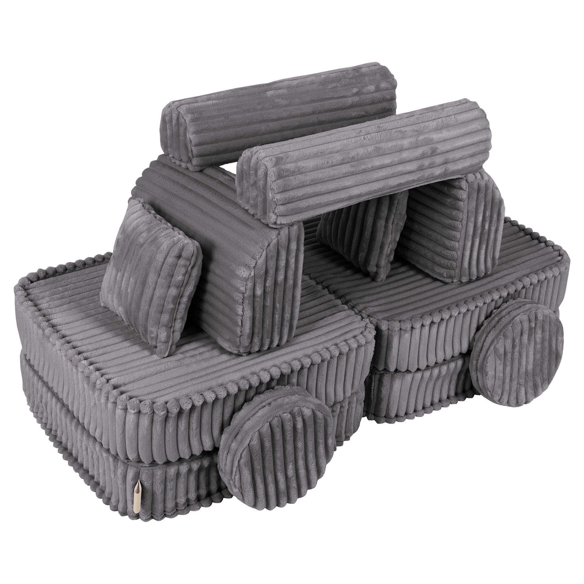 Meowbaby Churros Sofa Plus – Modular Kids Play Sofa Bed | 10 Pieces