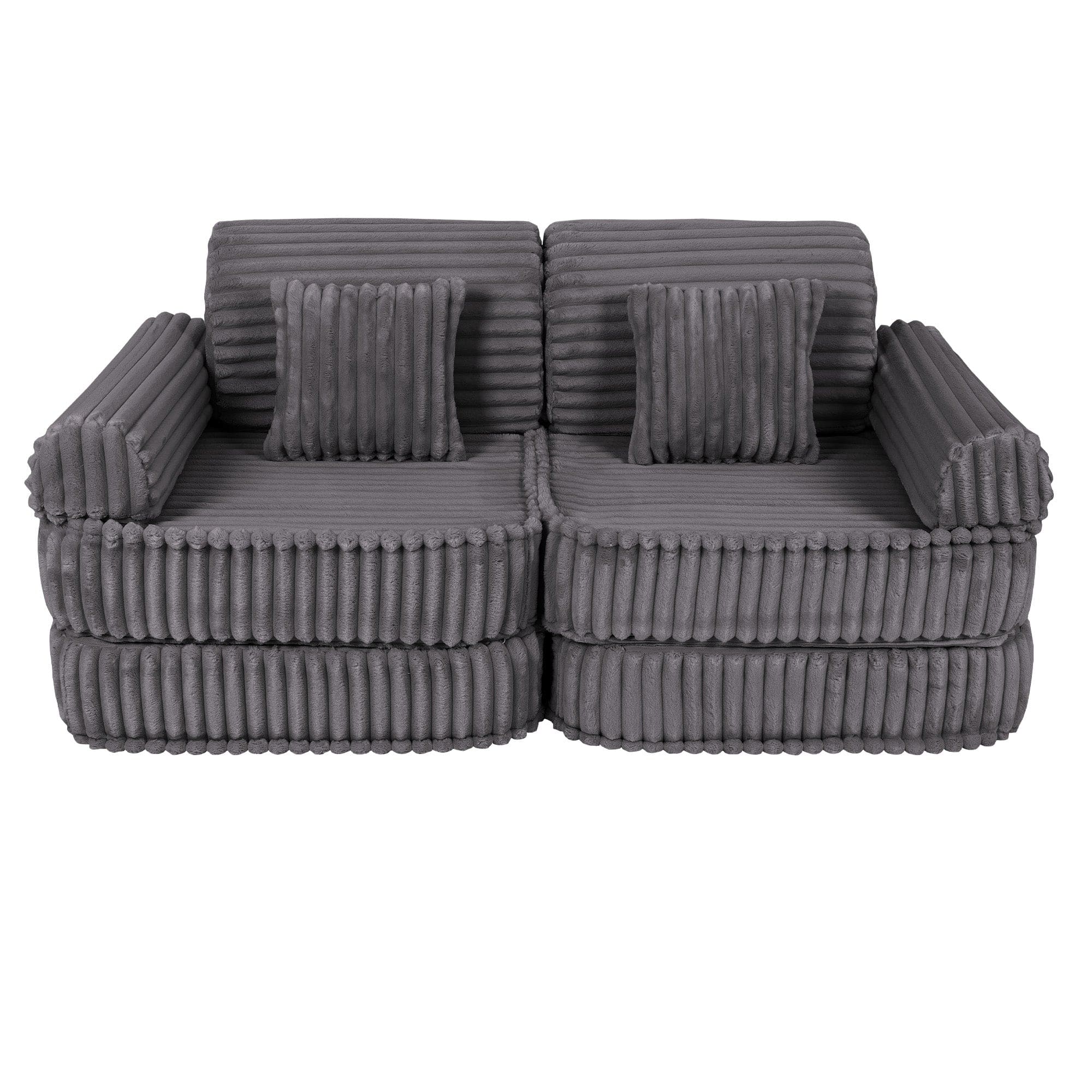Meowbaby Churros Sofa Plus – Modular Kids Play Sofa Bed | 10 Pieces
