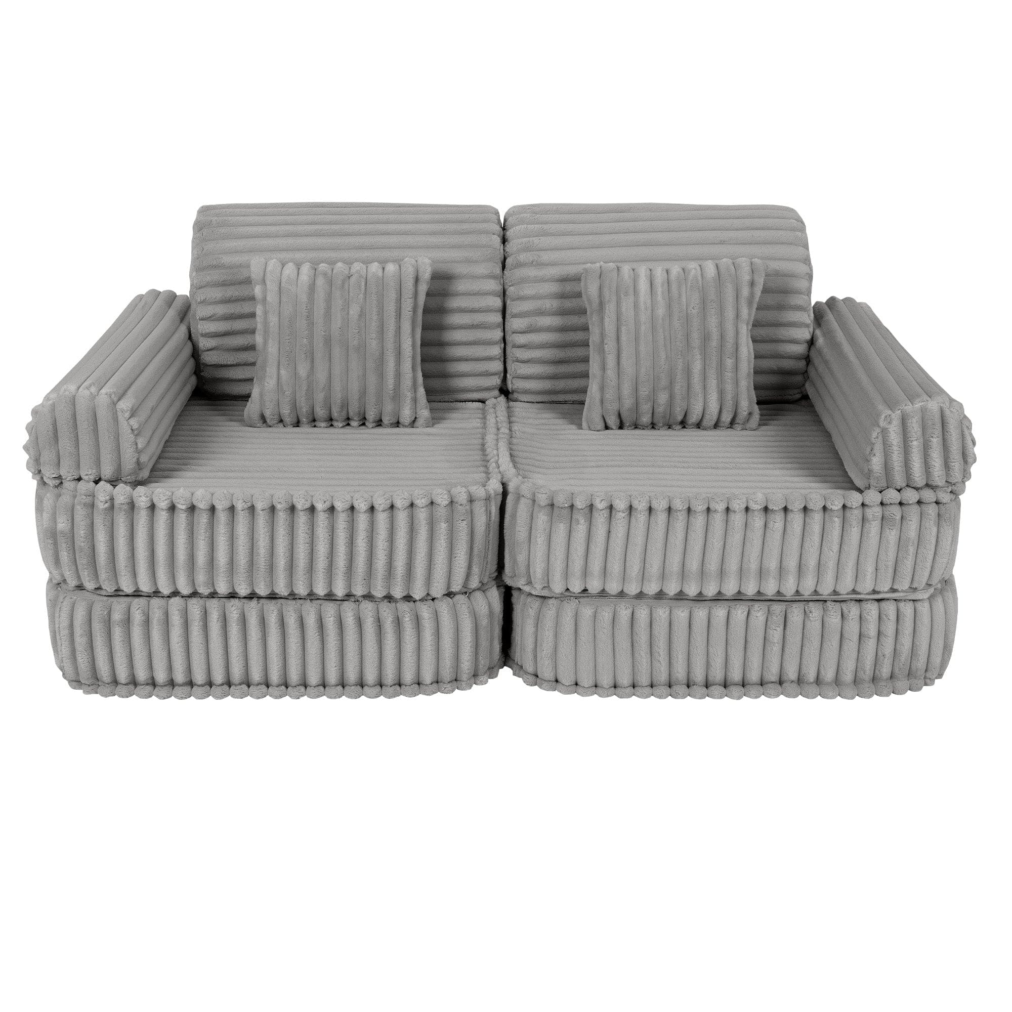 Meowbaby Churros Sofa Plus – Modular Kids Play Sofa Bed | 10 Pieces