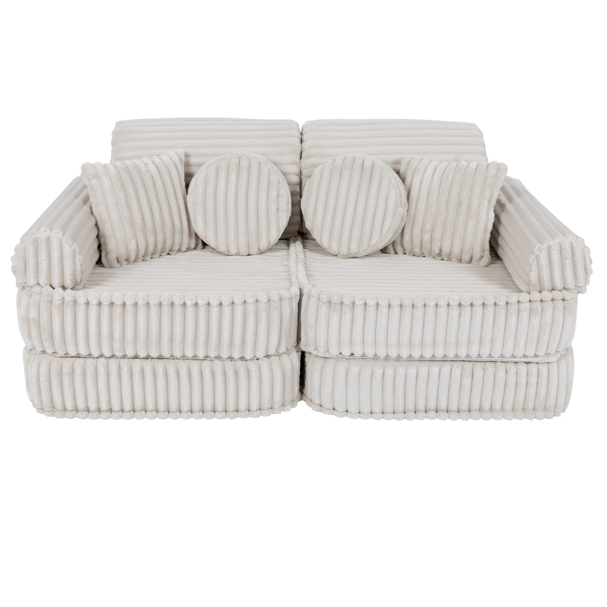 Meowbaby Churros Sofa Plus – Modular Kids Play Sofa Bed | 10 Pieces