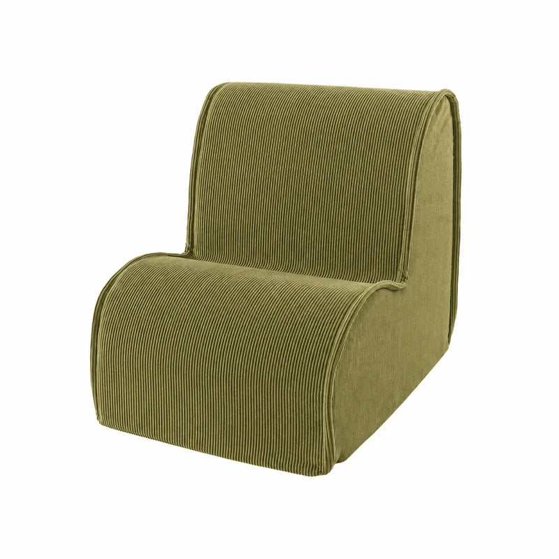 Fauteuil nuage en velours Corduroy à fines côtes Slimcord