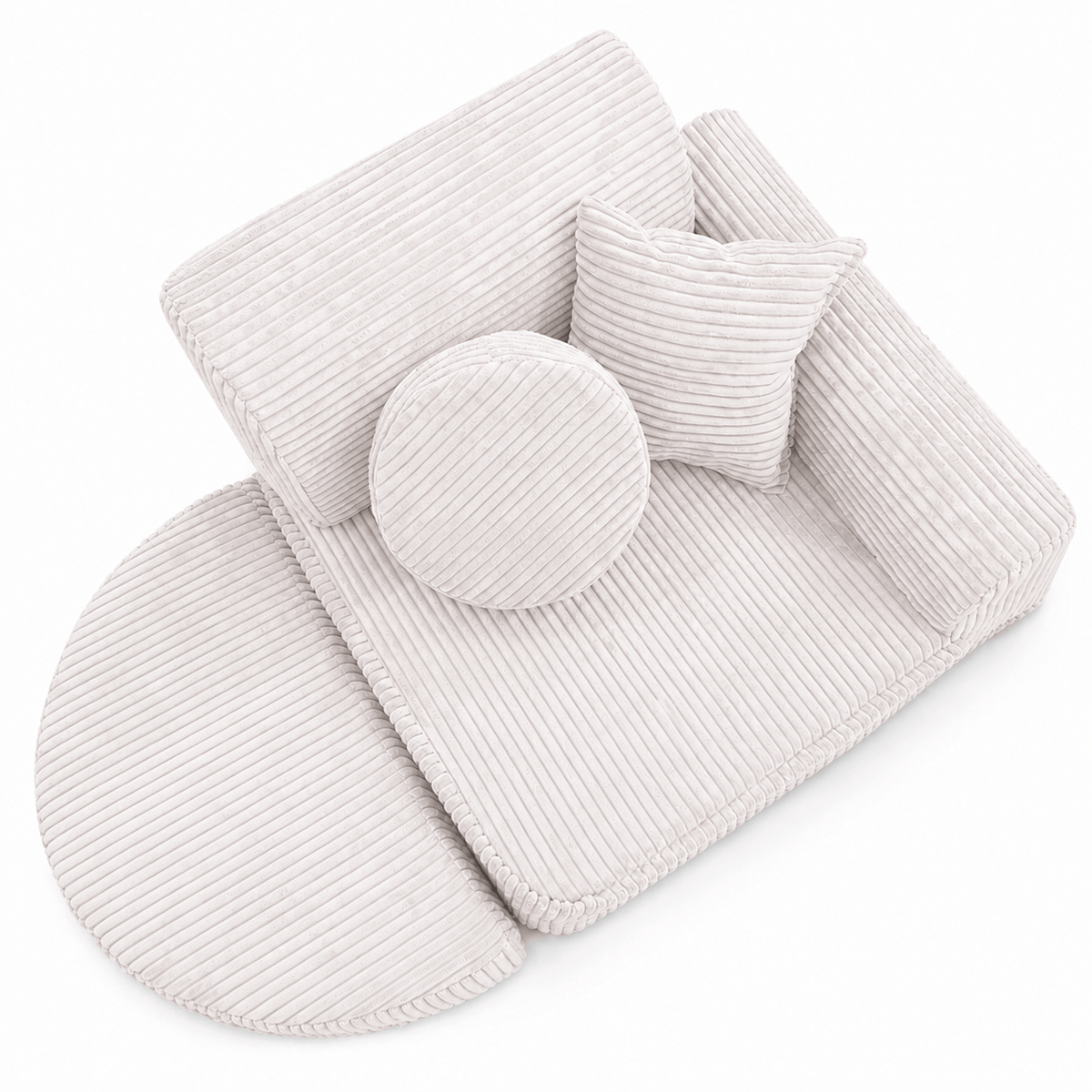 Meowbaby Modular Kids Chair – 6 Pieces | Aesthetic | 60cm