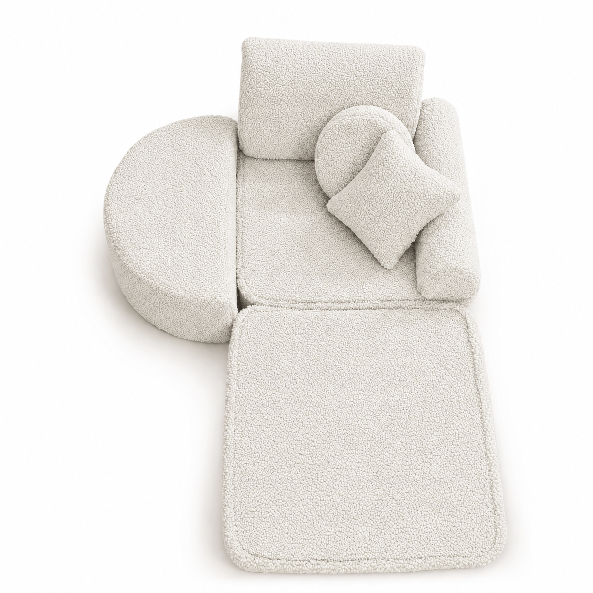 Meowbaby Modular Kids Chair – 6 Pieces | Bearly | 60cm