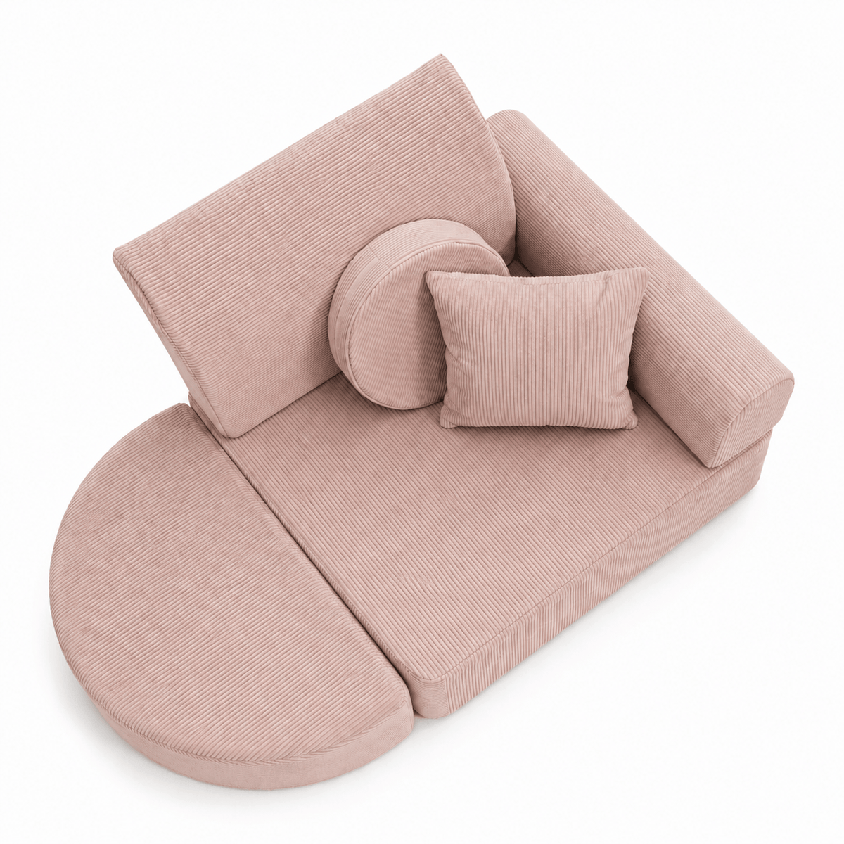 Meowbaby Modular Kids Chair – 6 Pieces | Slimcord | 60cm
