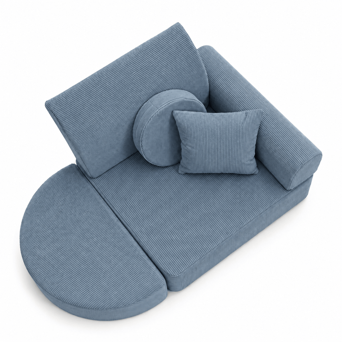 Meowbaby Modular Kids Chair – 6 Pieces | Slimcord | 60cm