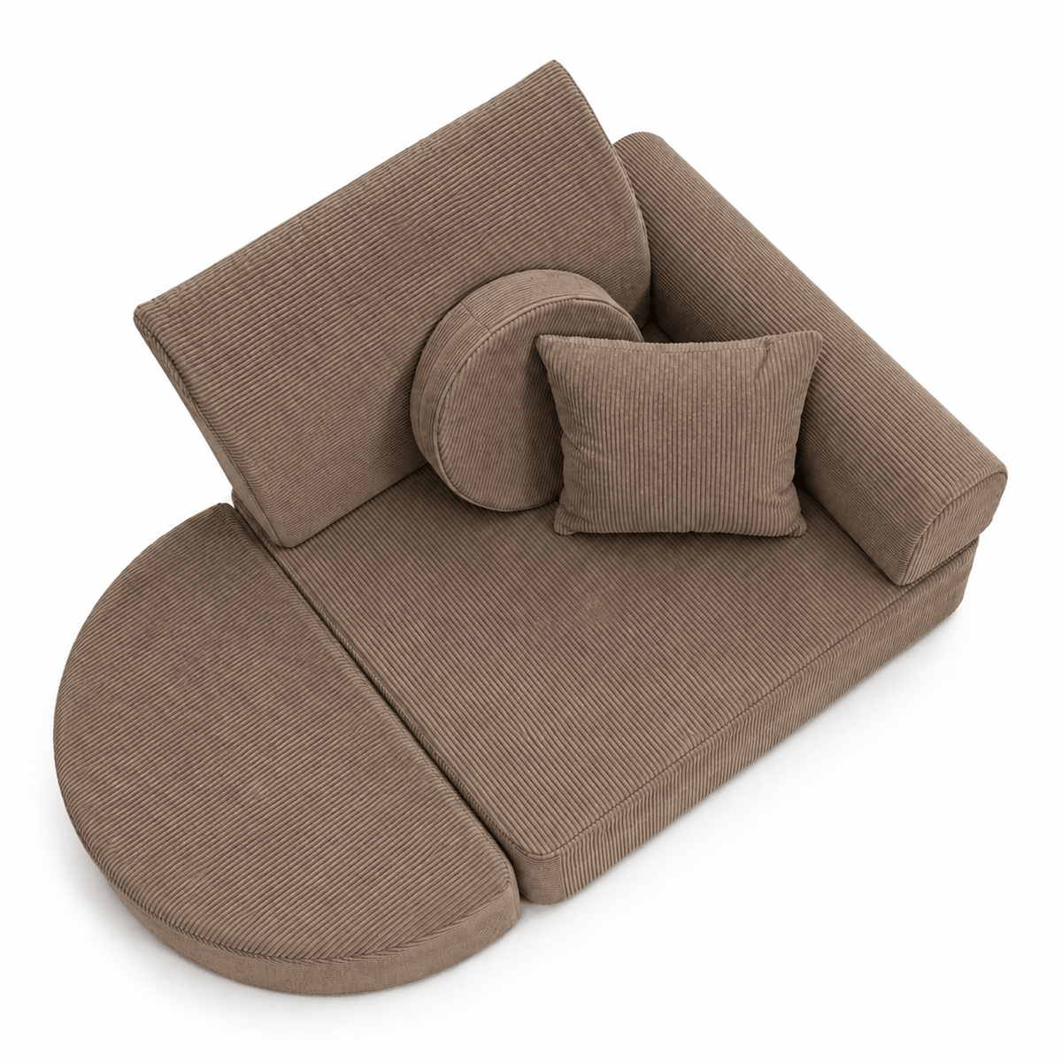 Meowbaby Modular Kids Chair – 6 Pieces | Slimcord | 60cm