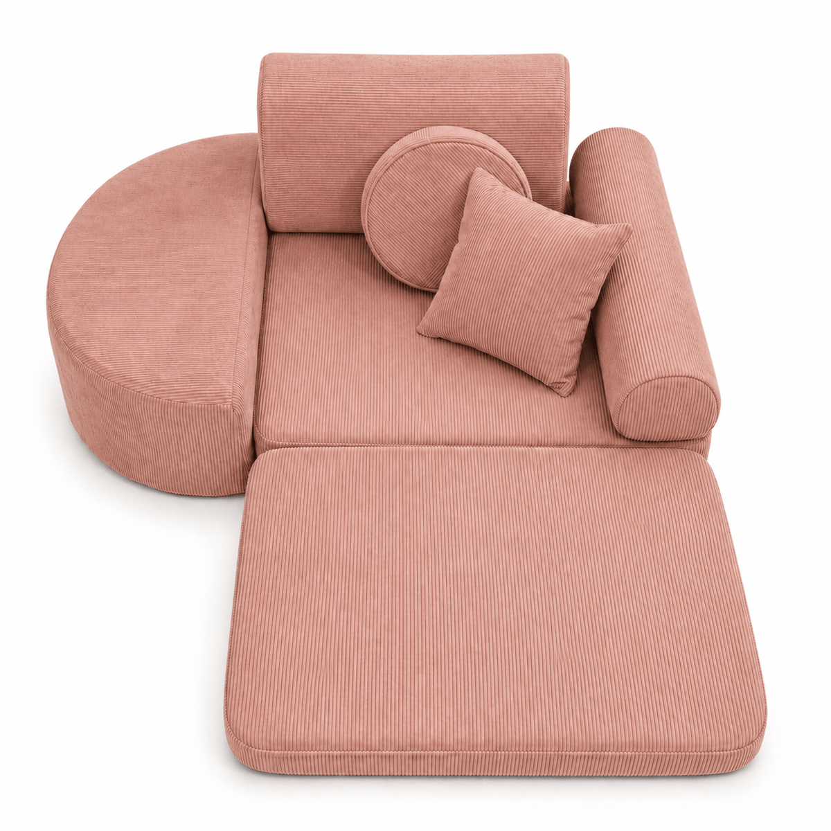 Meowbaby Modular Kids Chair – 6 Pieces | Slimcord | 60cm